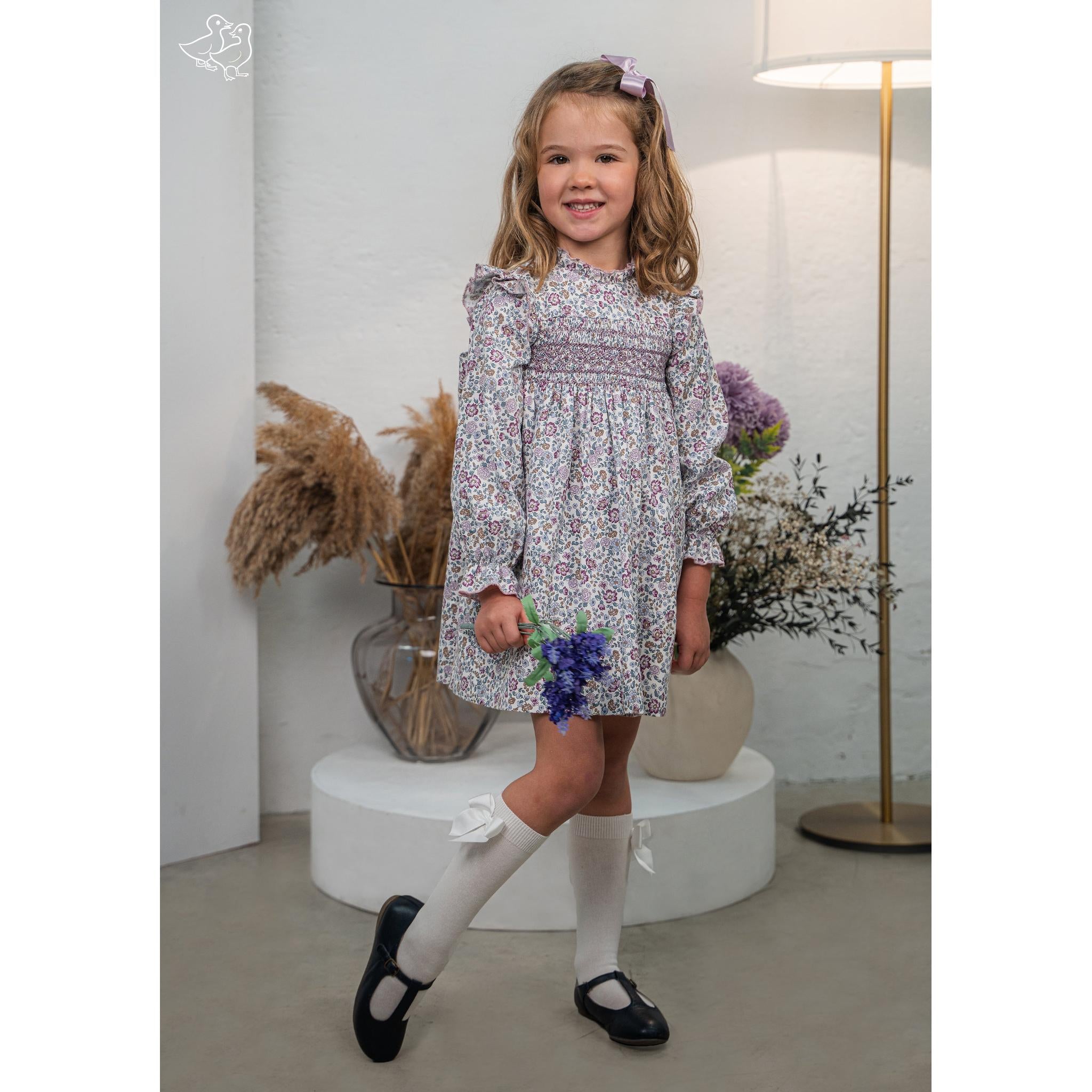 Vestido Nido Grape - Manga Corta