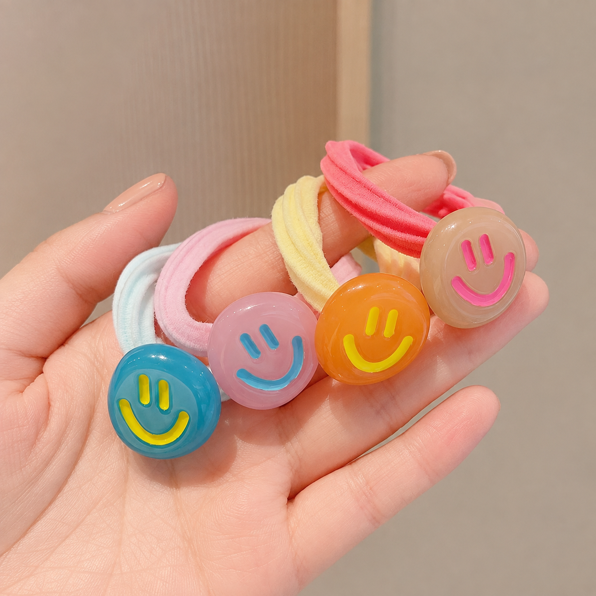 Sweet Smiley Hair Tie