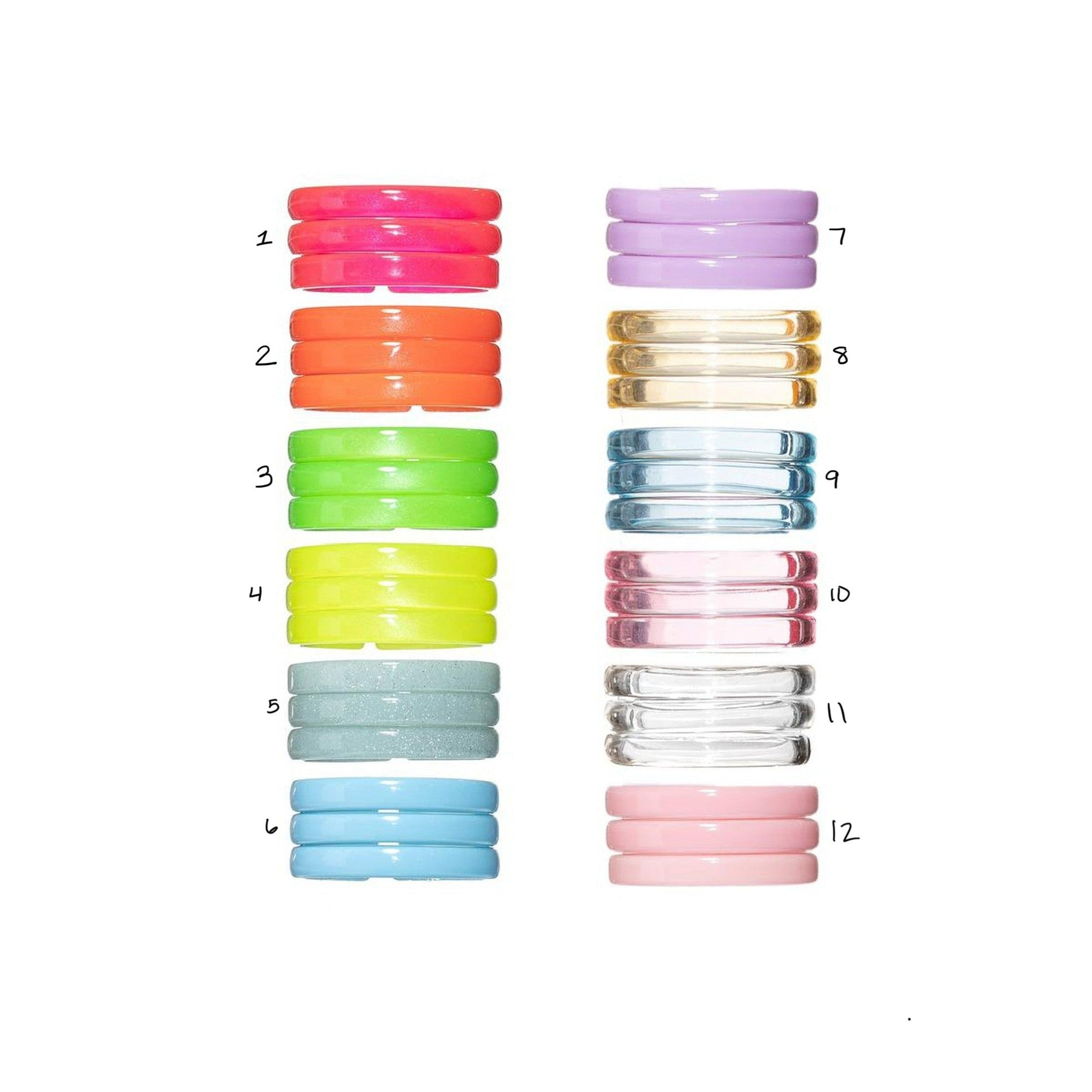 Neon Set Assorted Bangles