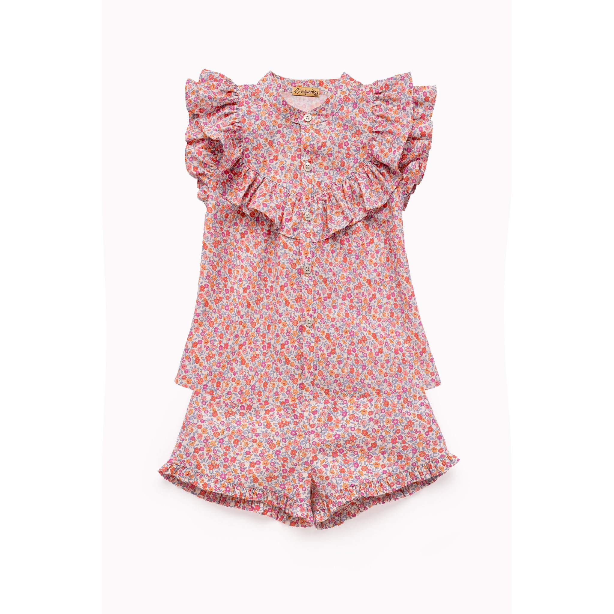 Ditsy Short Set