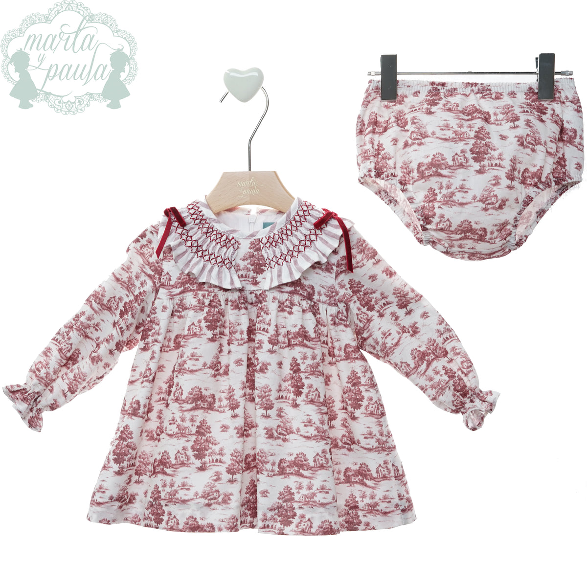 Vestido Bebe Toile Azafran