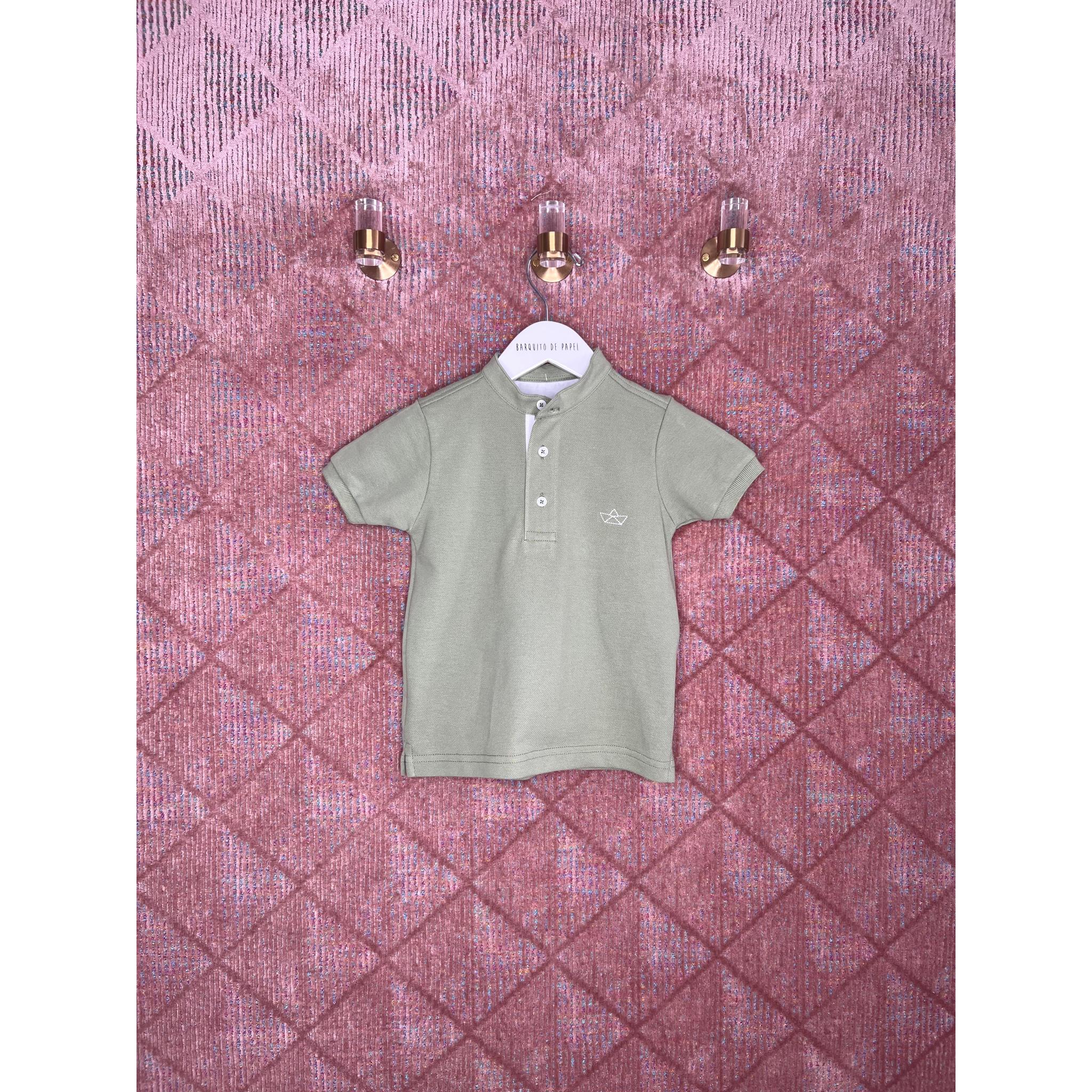 Mao Collar Polo - Several Colors