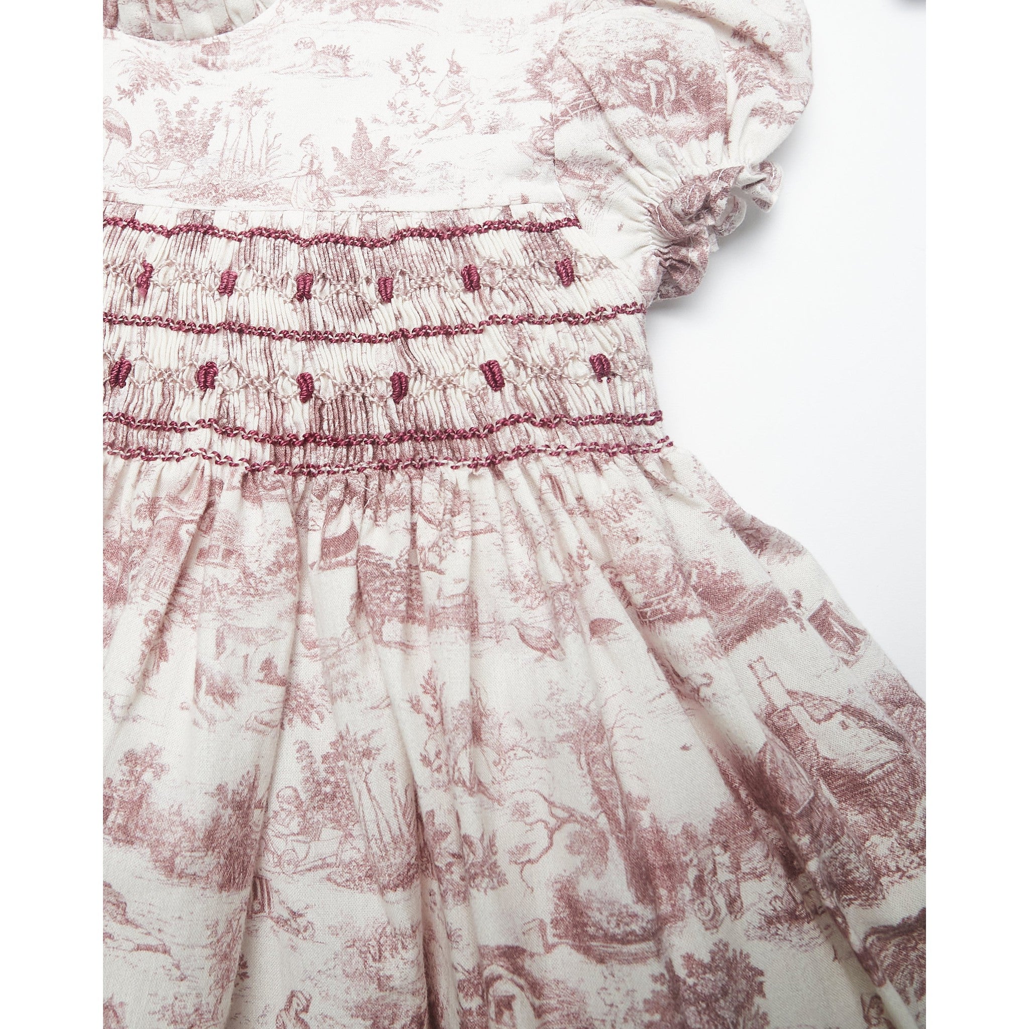 Pink Toile Dress