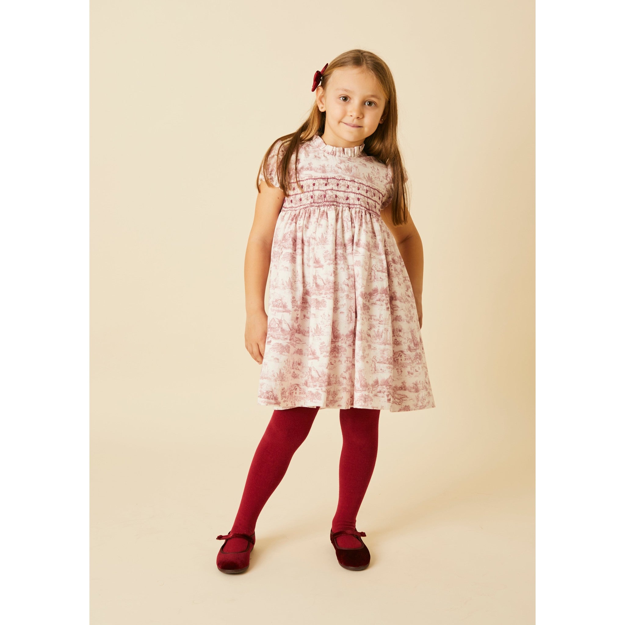 Pink Toile Dress