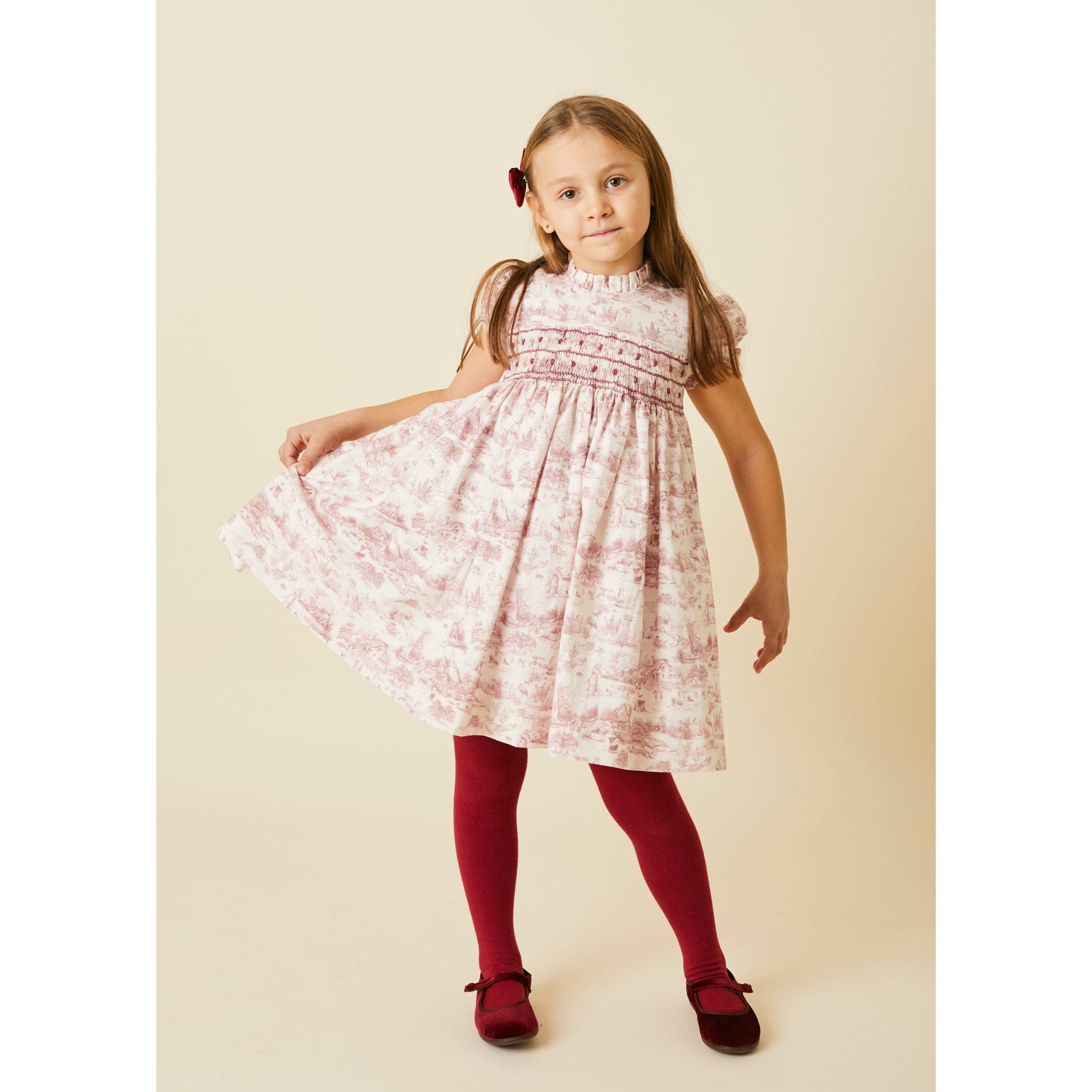 Pink Toile Dress