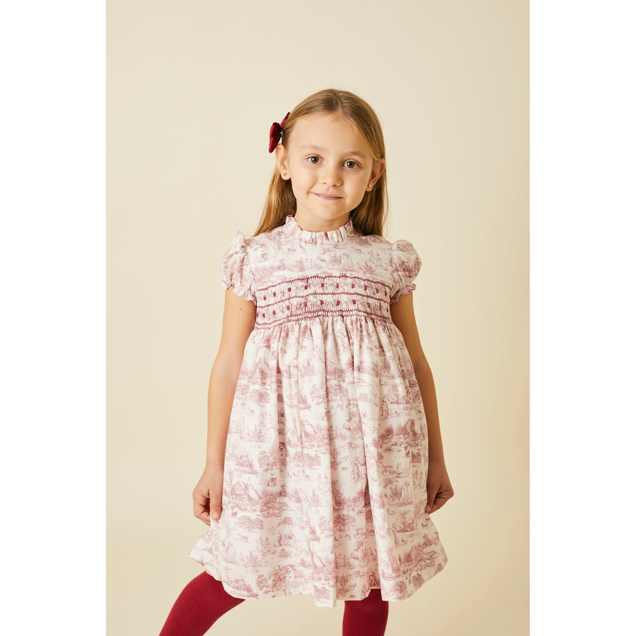 Pink Toile Dress
