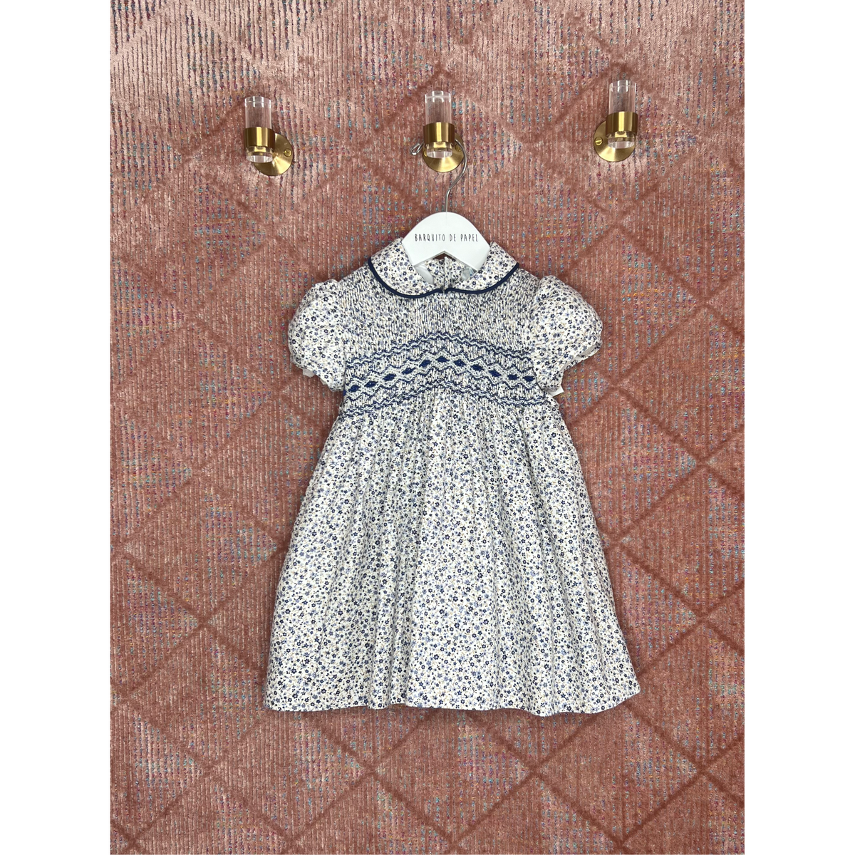 Laura Handsmocked Dress