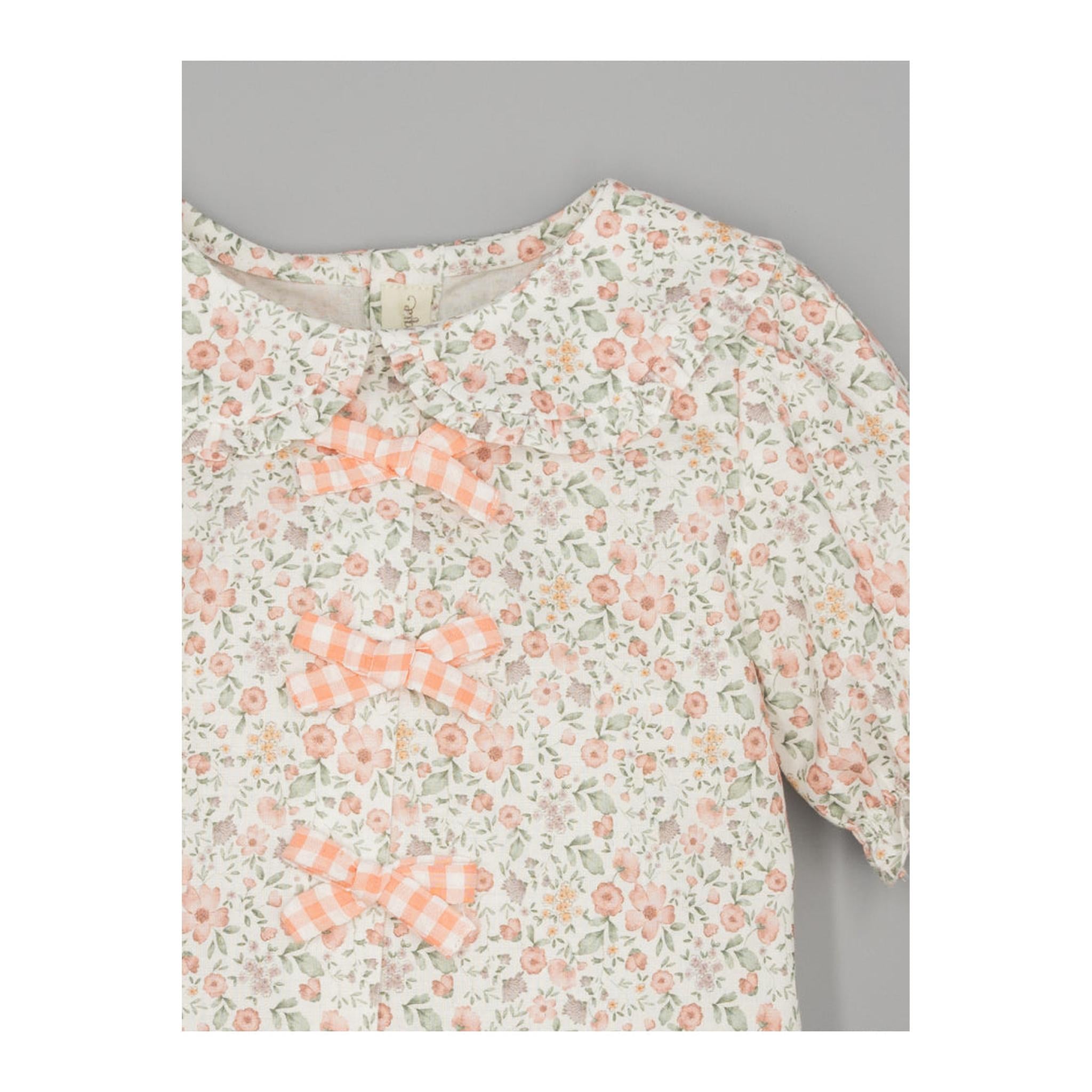 Coral Vichy Short Set