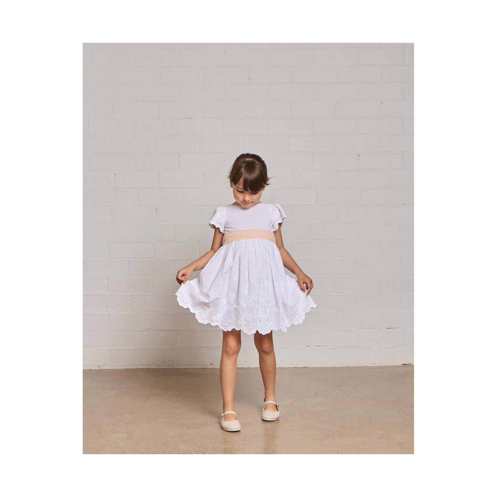 Vestido Plumeti Bordado