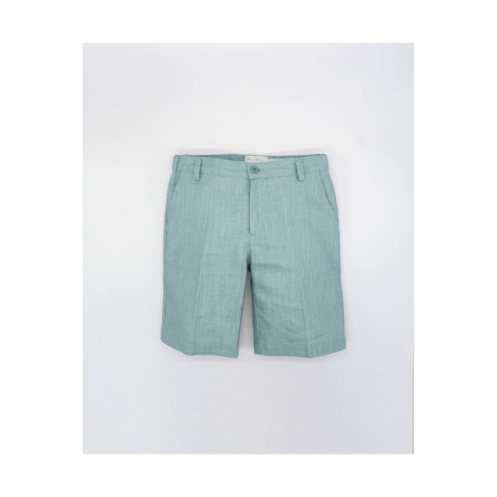 Stripes Linen Short Set