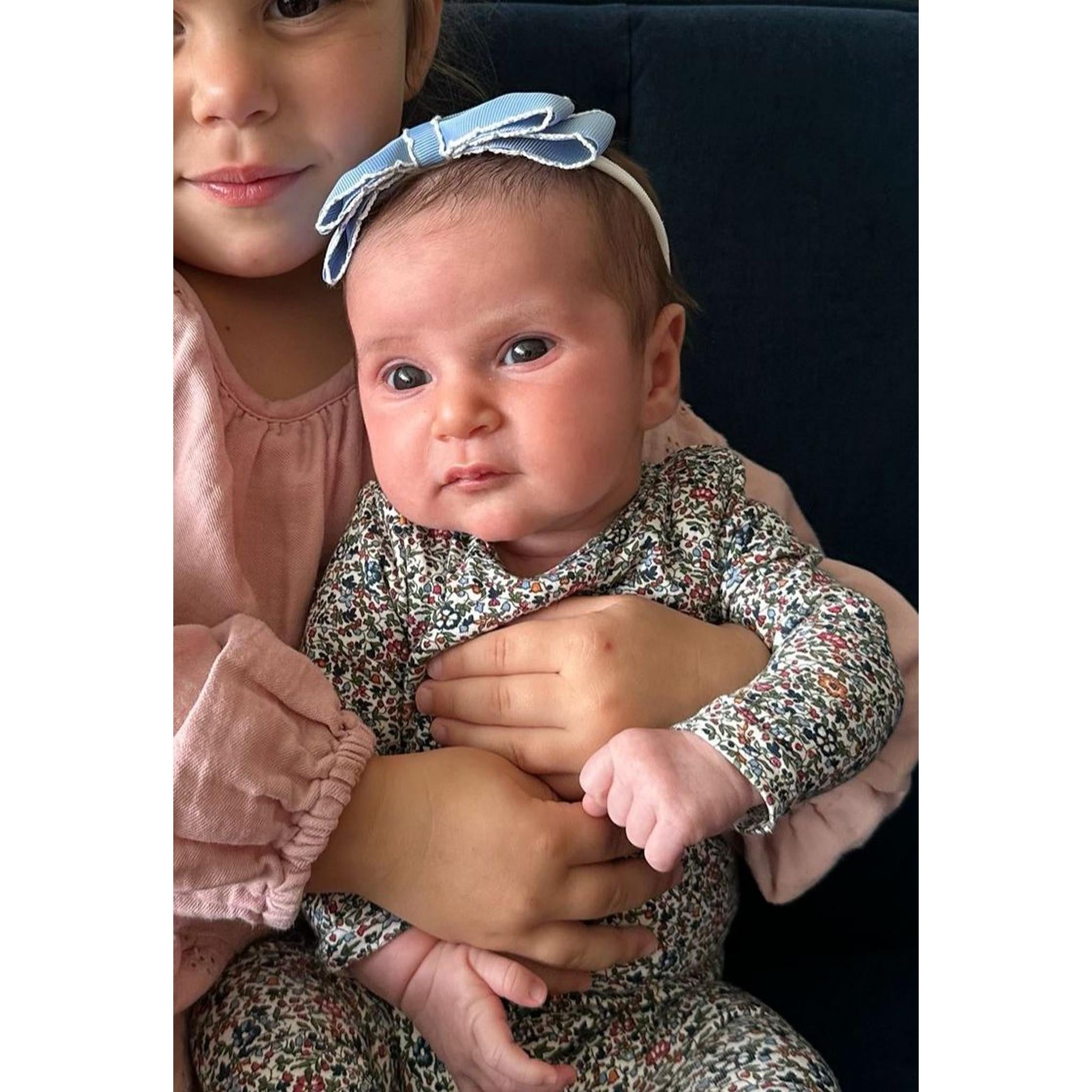 Heather Moonstitch Bow Newborn
