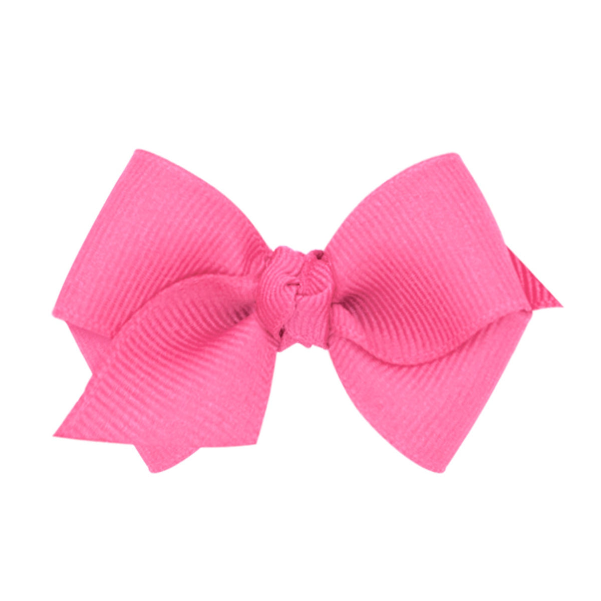Mini Grosgrain Girls Hair Bow (Knot Wrap)
