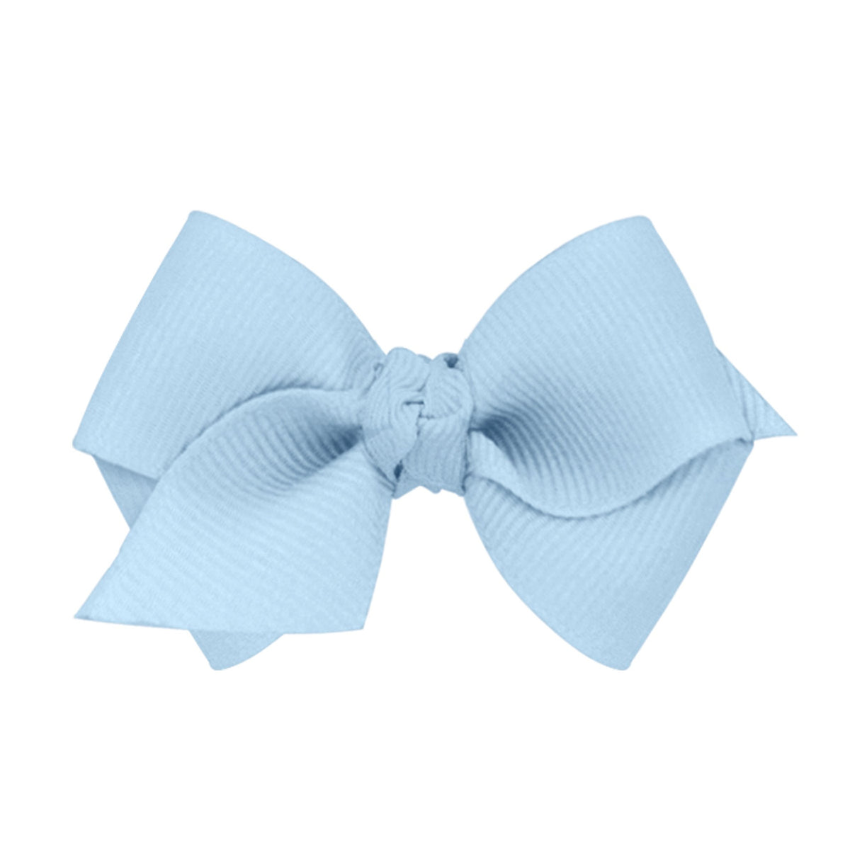 Mini Grosgrain Girls Hair Bow (Knot Wrap)