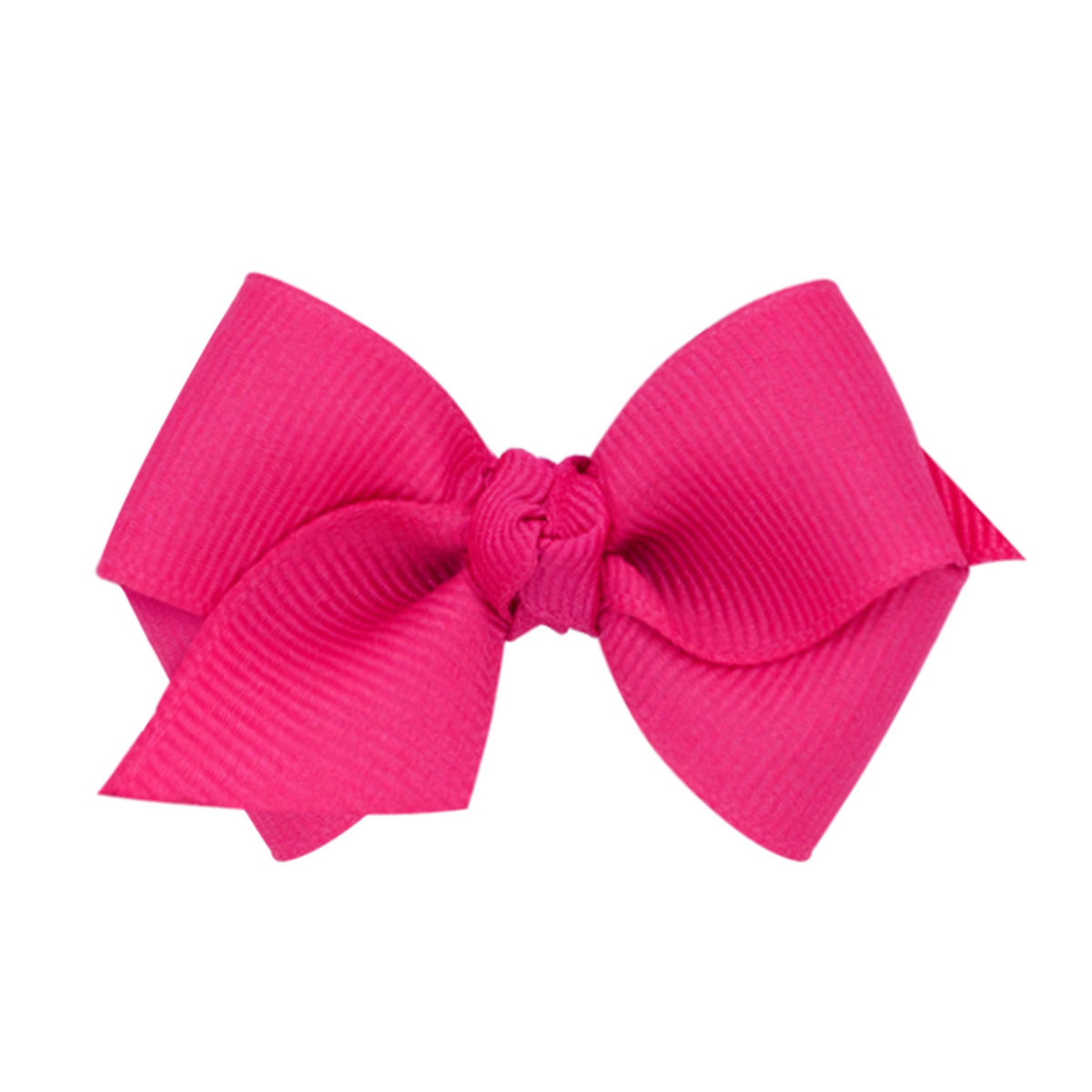 Mini Grosgrain Girls Hair Bow (Knot Wrap)