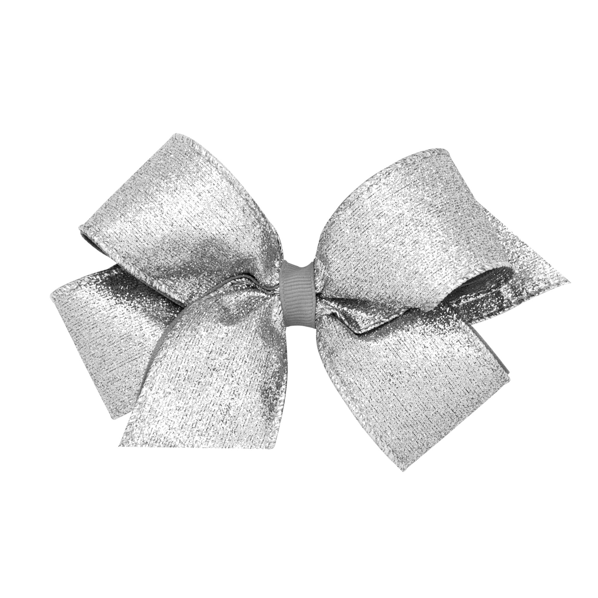 Medium Party Glitter Girls Hair Bow