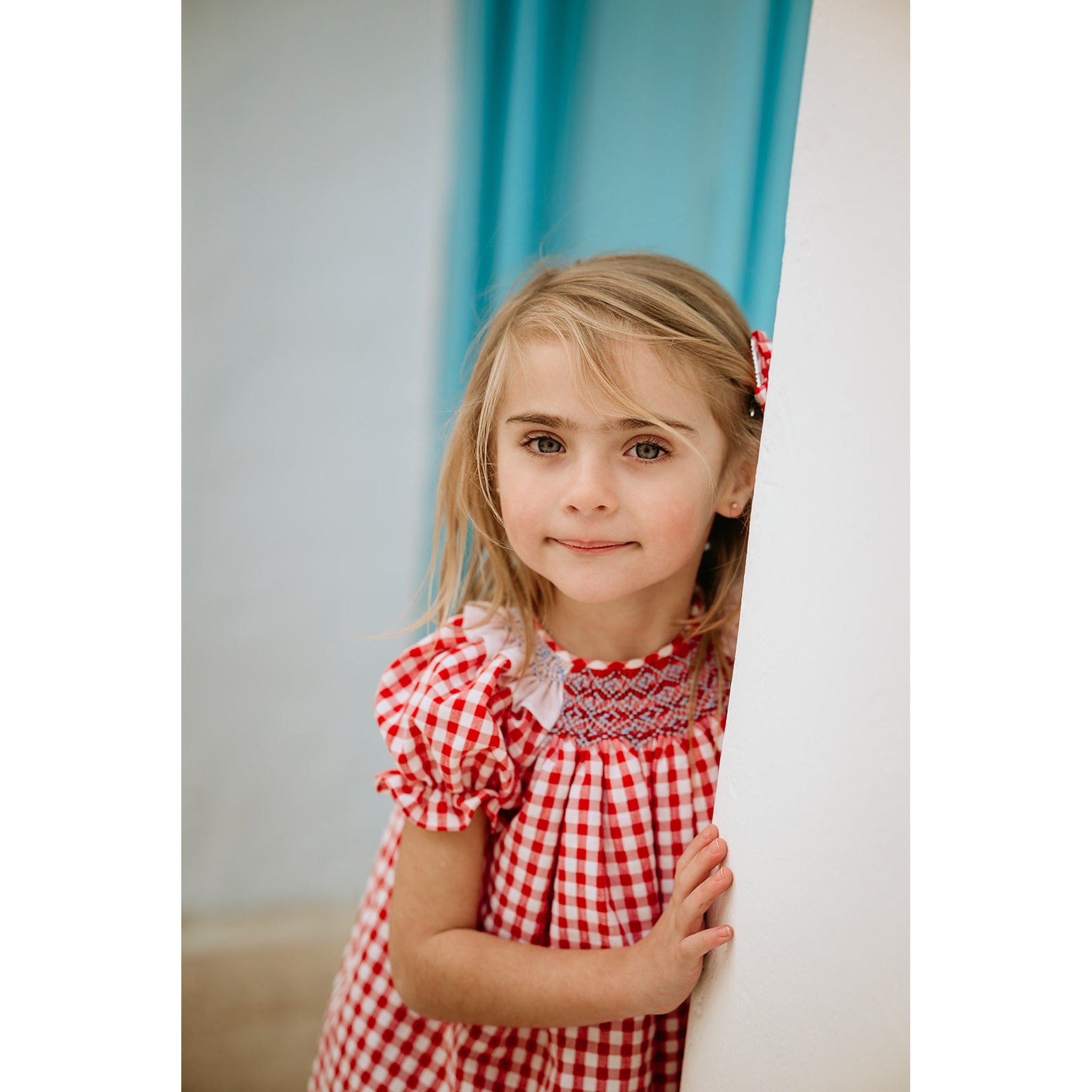 Vestido Vichy Apple Mangas