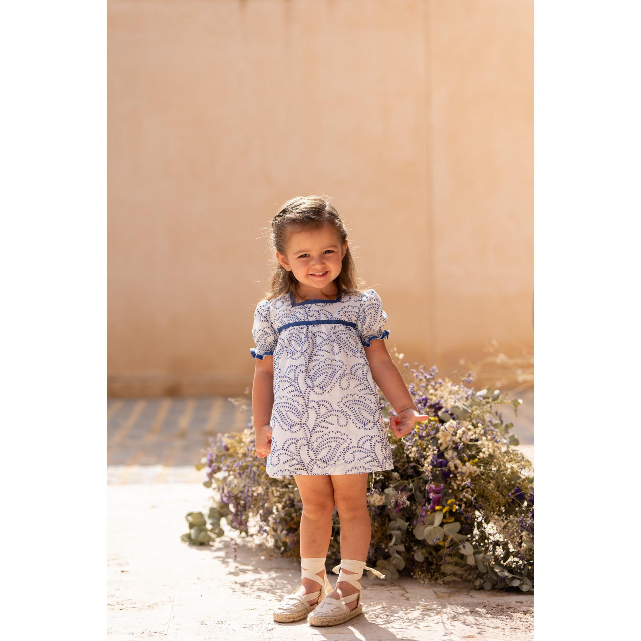 Vestido Bordado Bebe