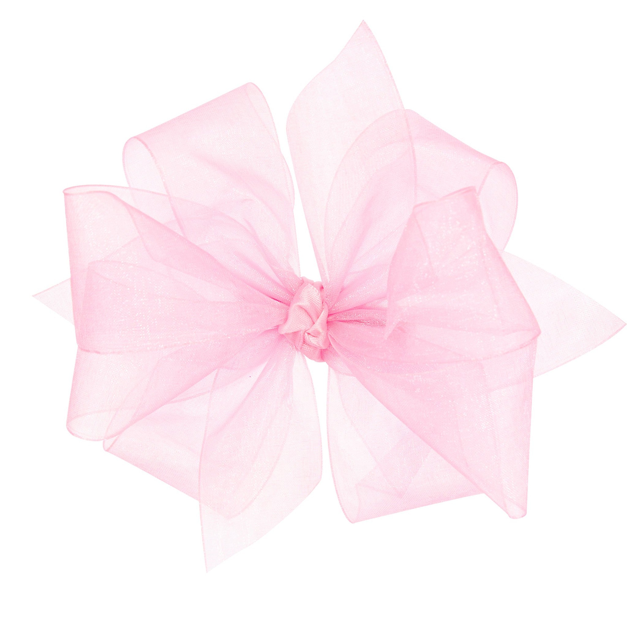 Medium Classic Organza Girls Double Hair Bow