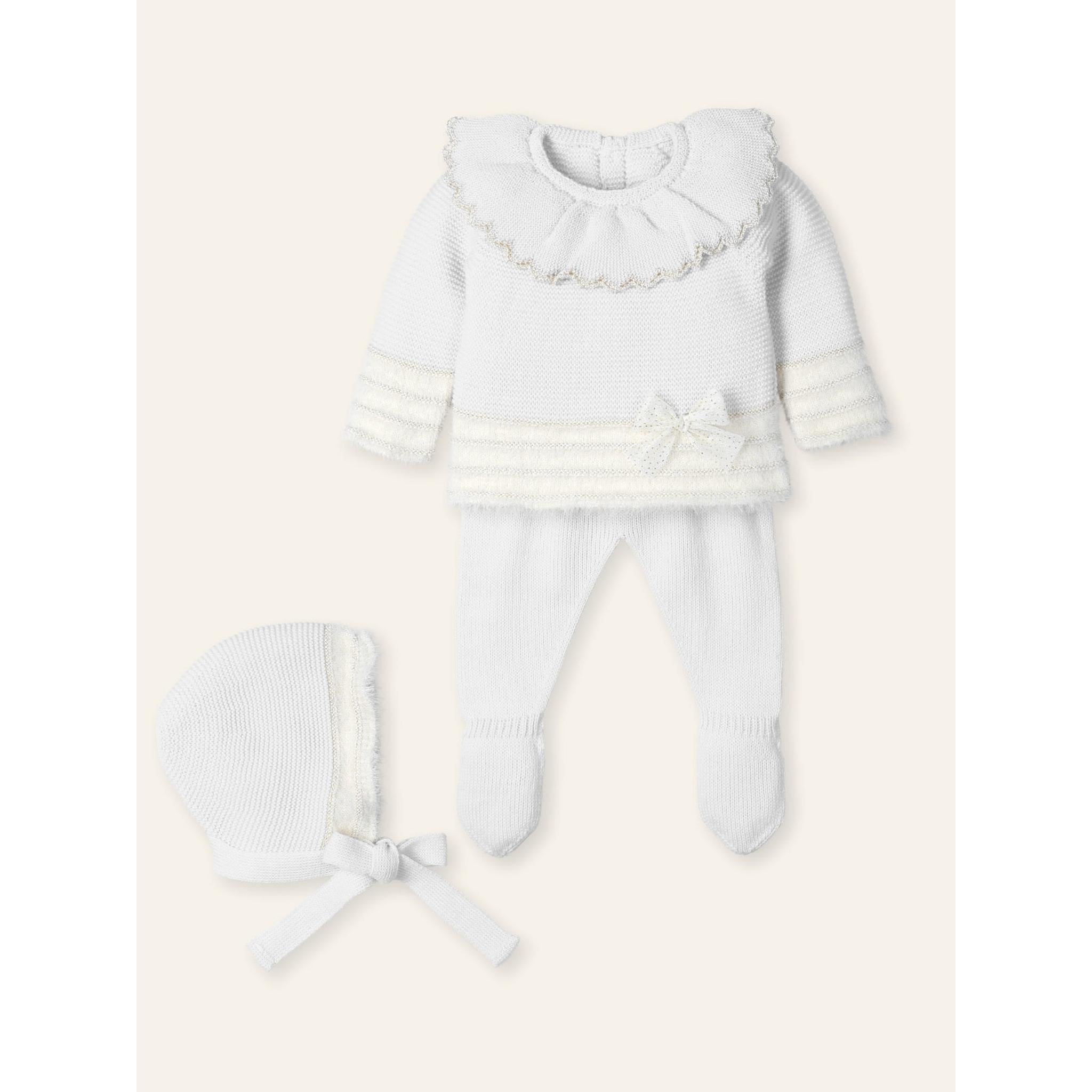 Feather Knitted Set