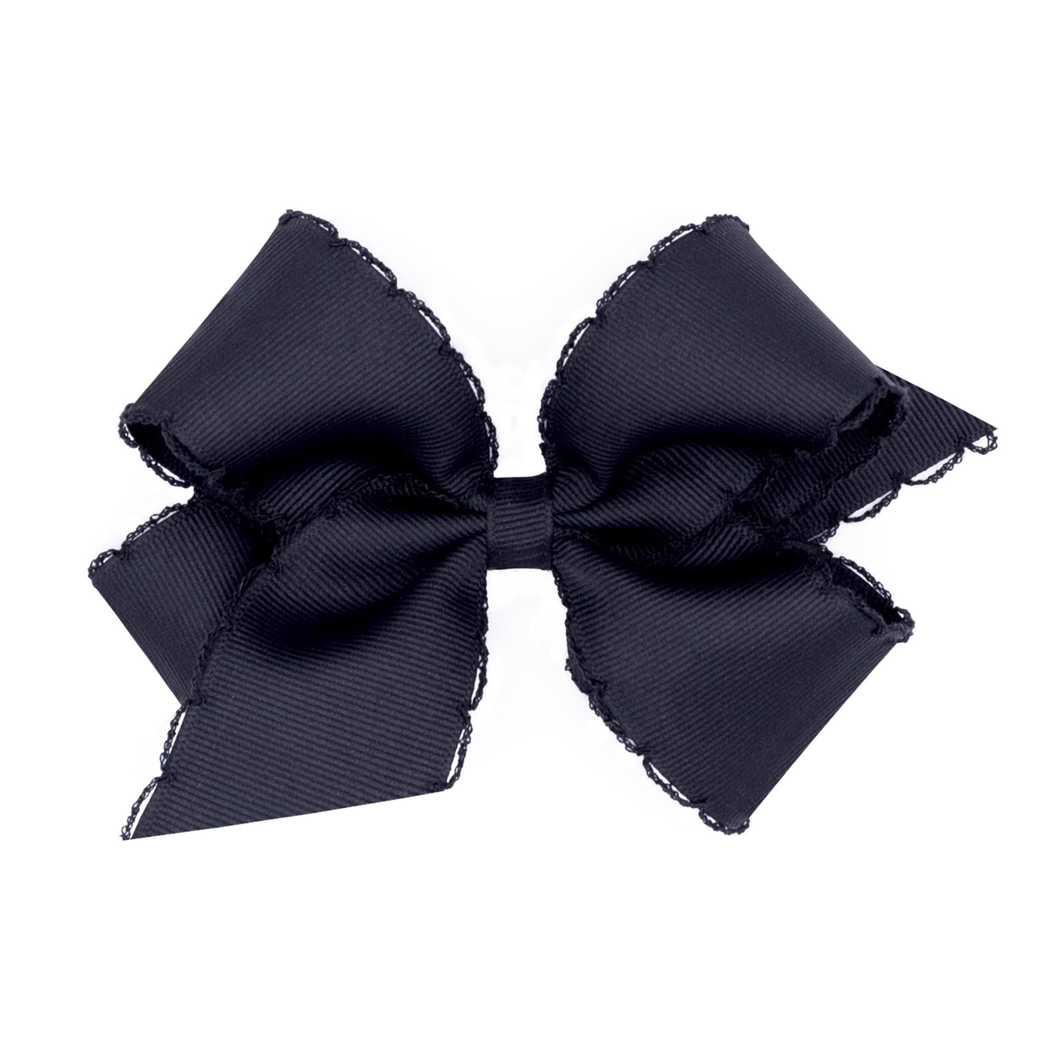 Medium Moonstitch Grosgrain Hair Bow