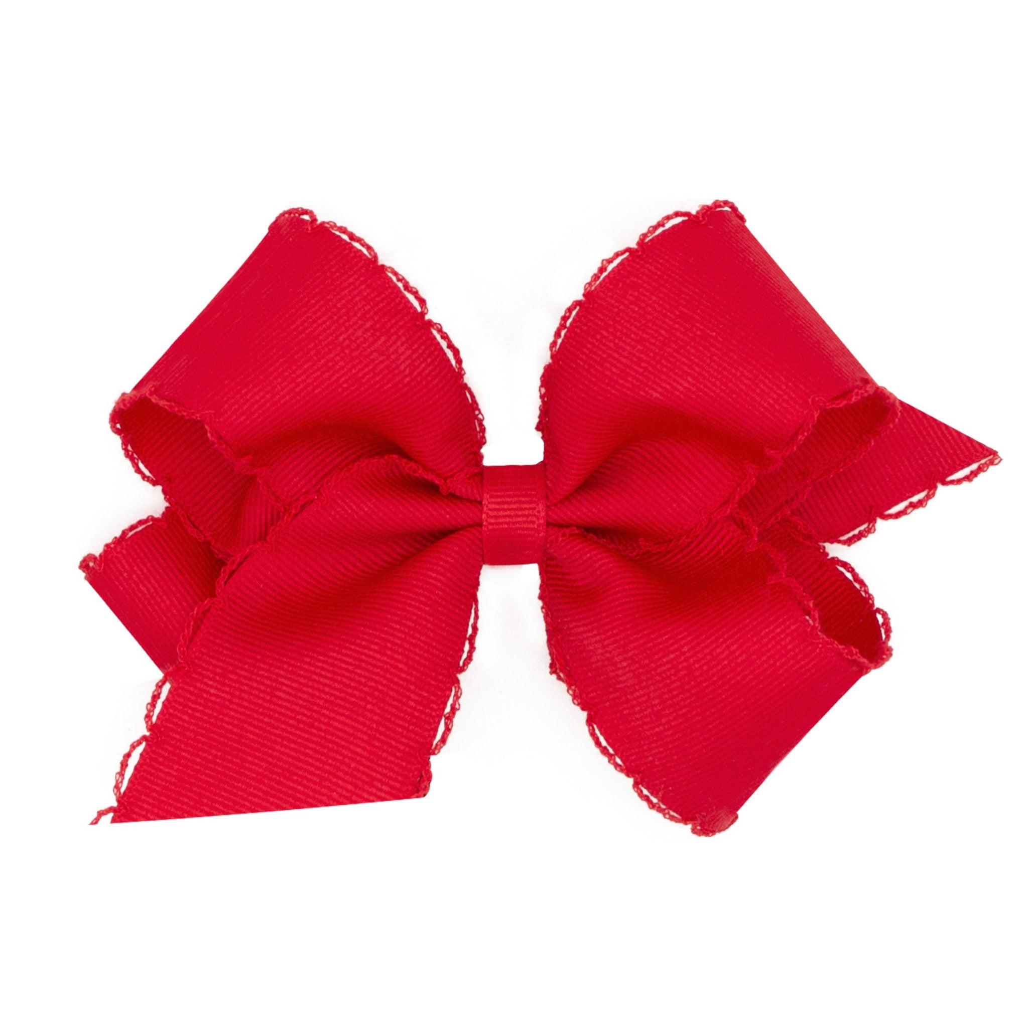 Medium Moonstitch Grosgrain Hair Bow