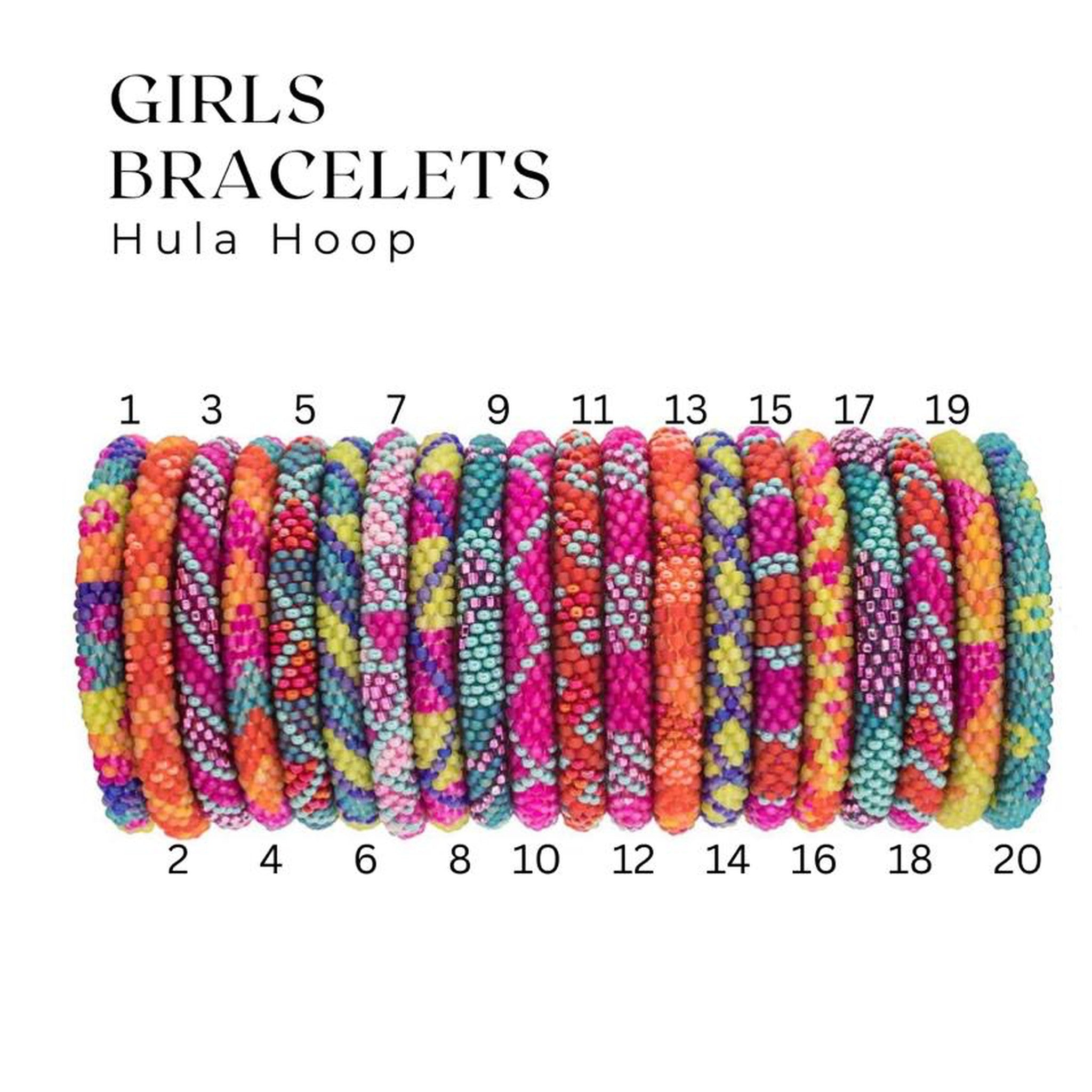 Girl Bracelets - Hula Hoop