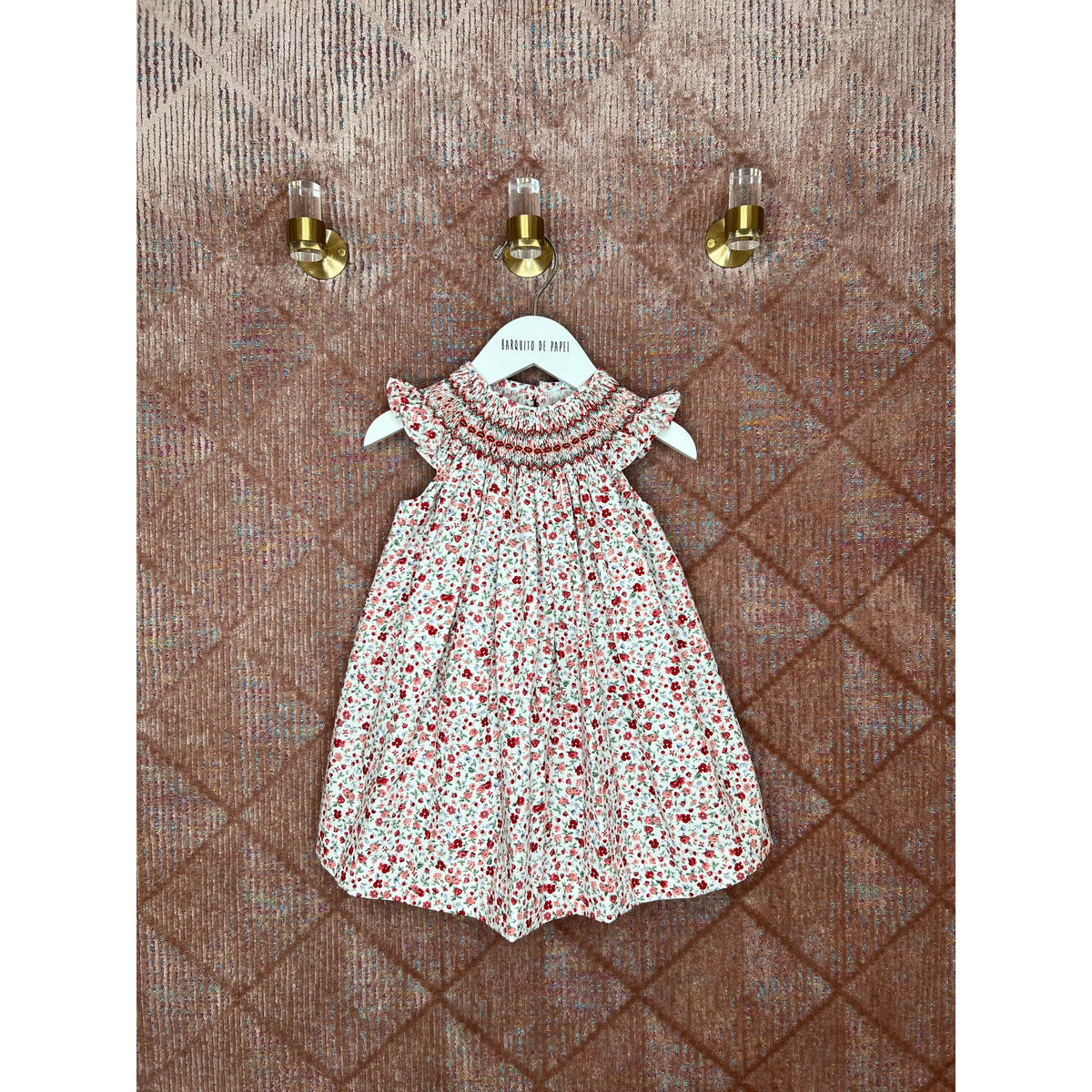 Hibisco Hand Embroidered Dress