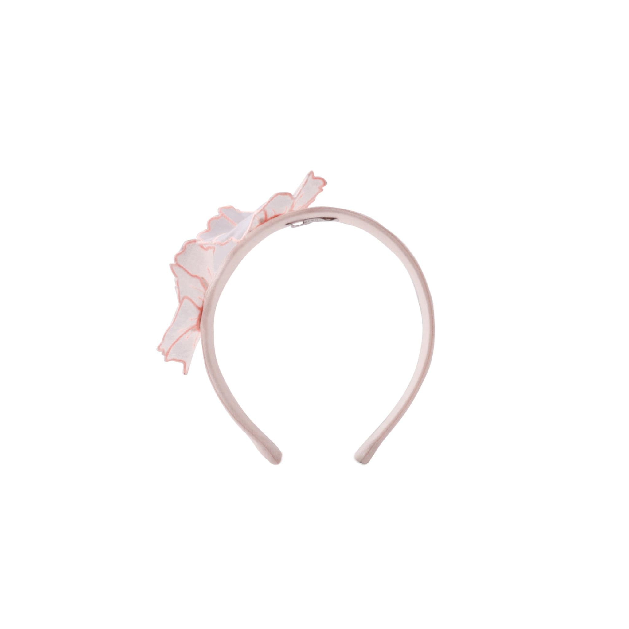 VANESSA HEADBAND WITH EMB FLOWERS