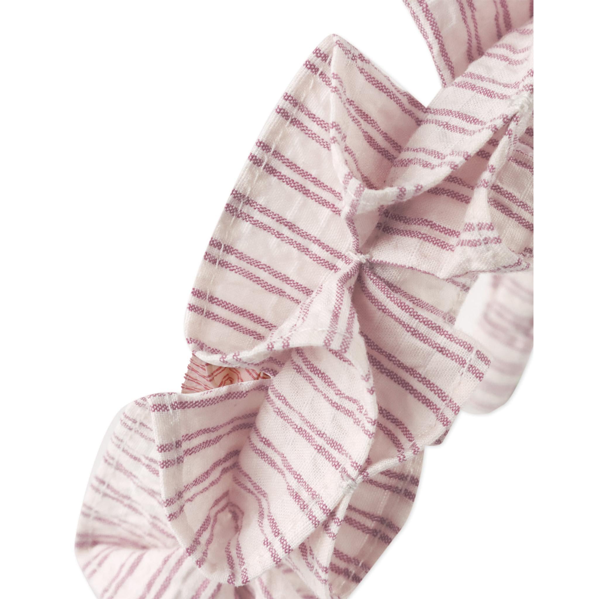 PIPER BOX PLEATED STRIPES HEADBAND