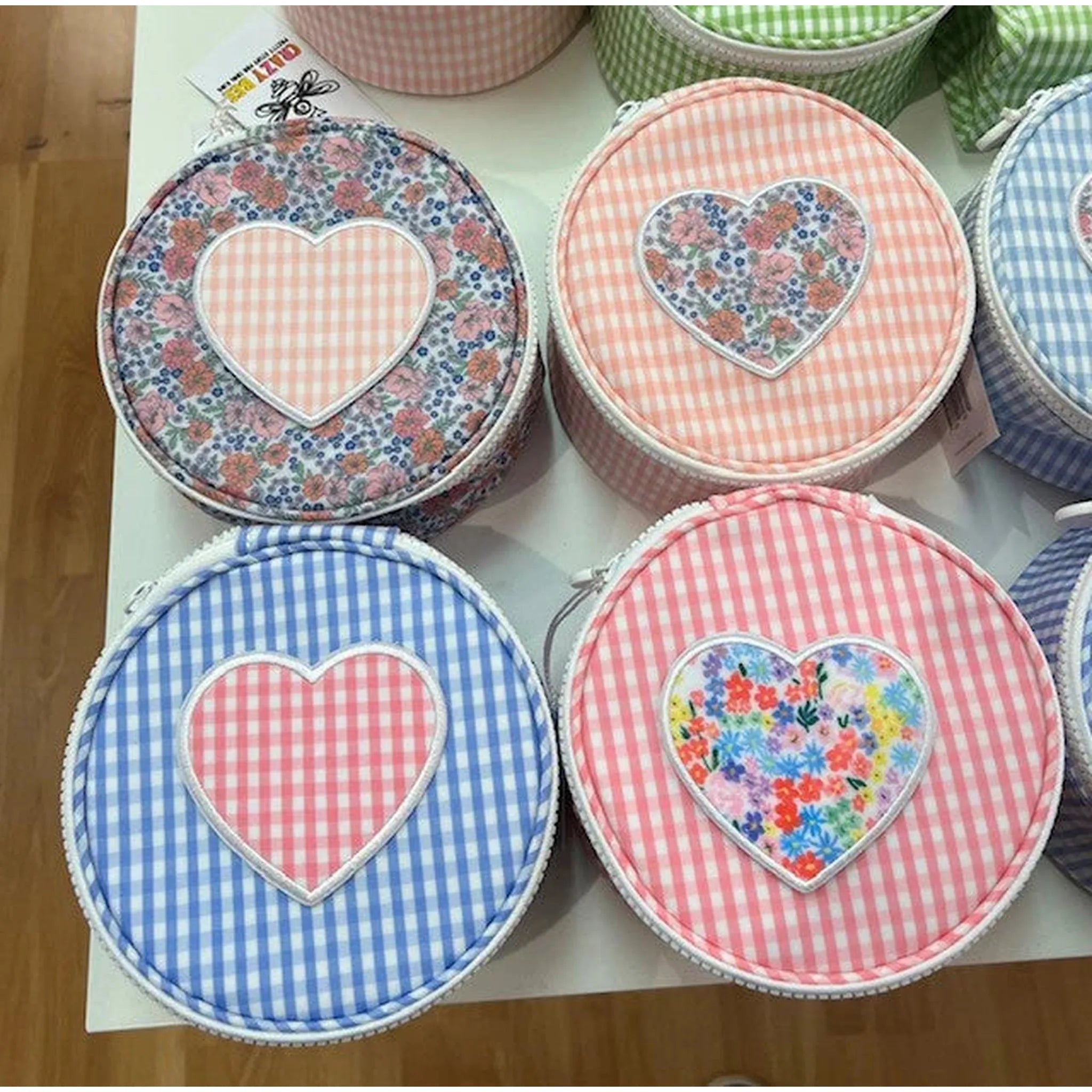 ROUNDUP JEWEL CASE - BLUE PINK