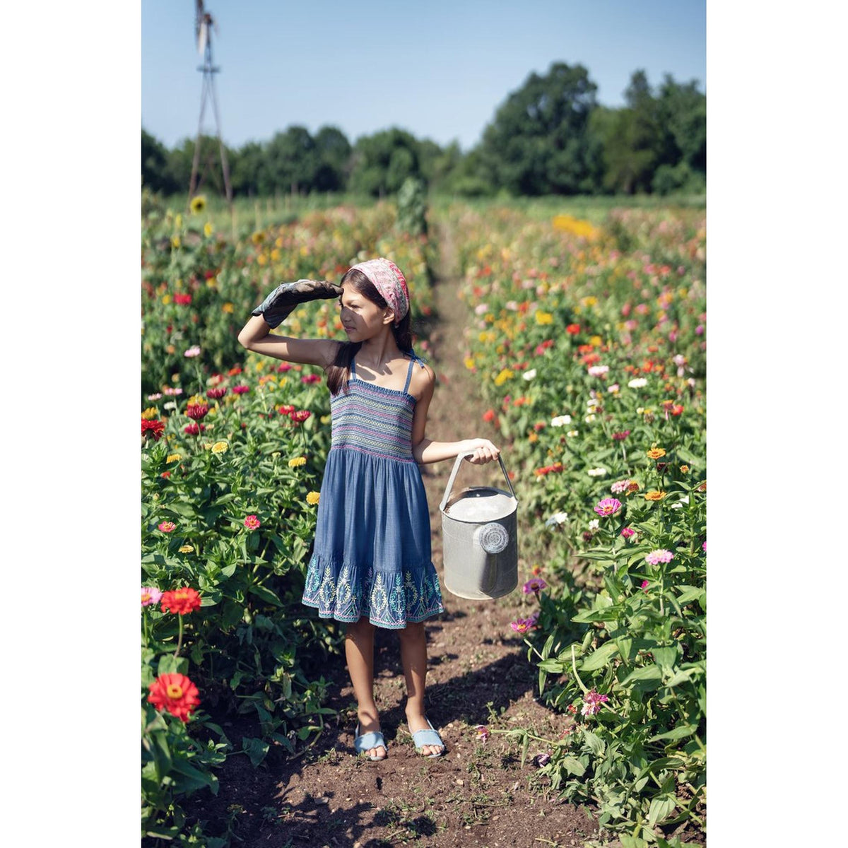 Abigail Denim Dress