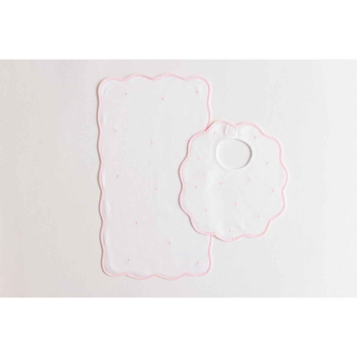 Bib & Burp – Pink Dots