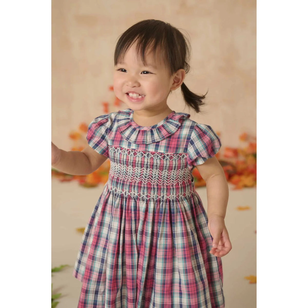 Hand-Smocked Baby Dress - Bianca