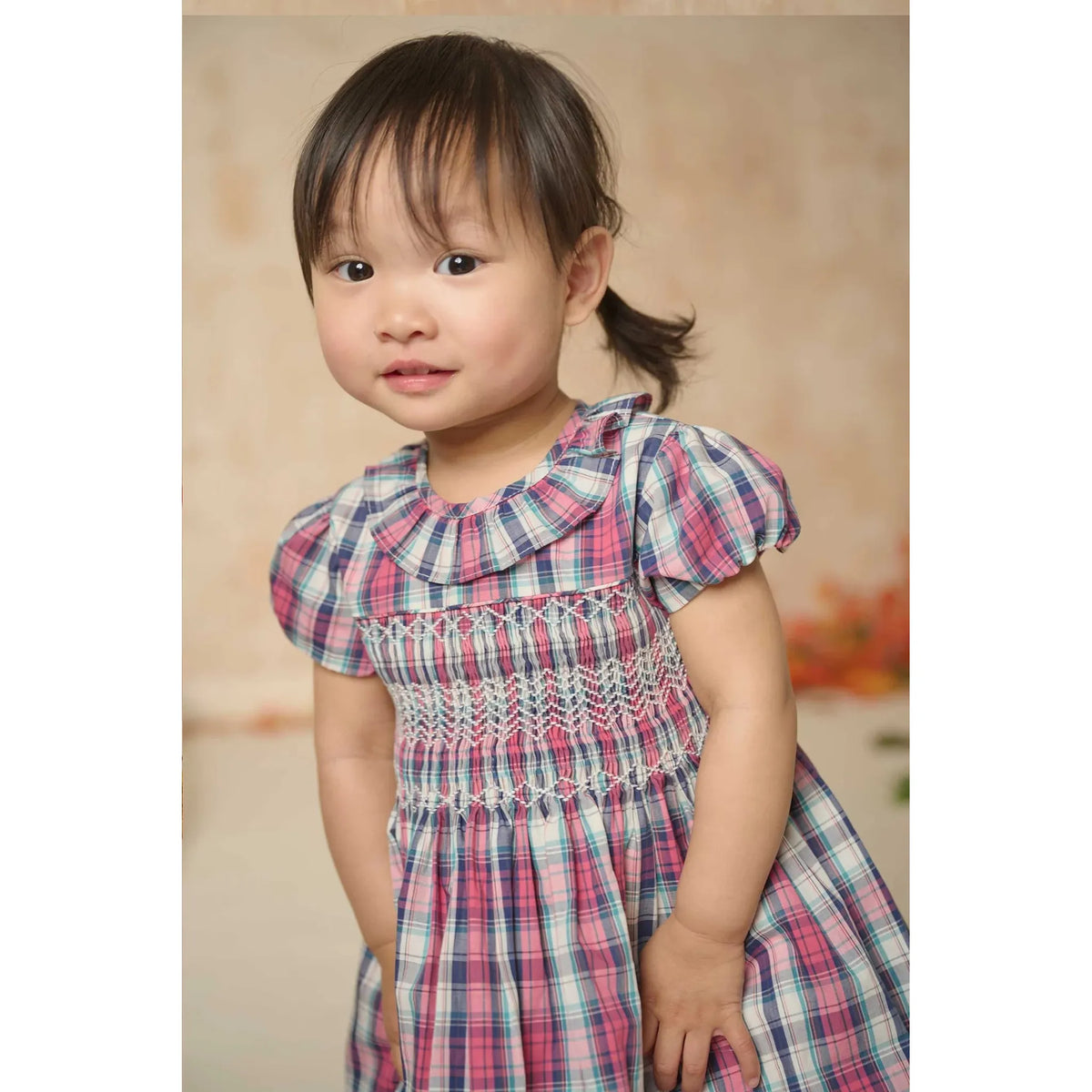 Hand-Smocked Baby Dress - Bianca
