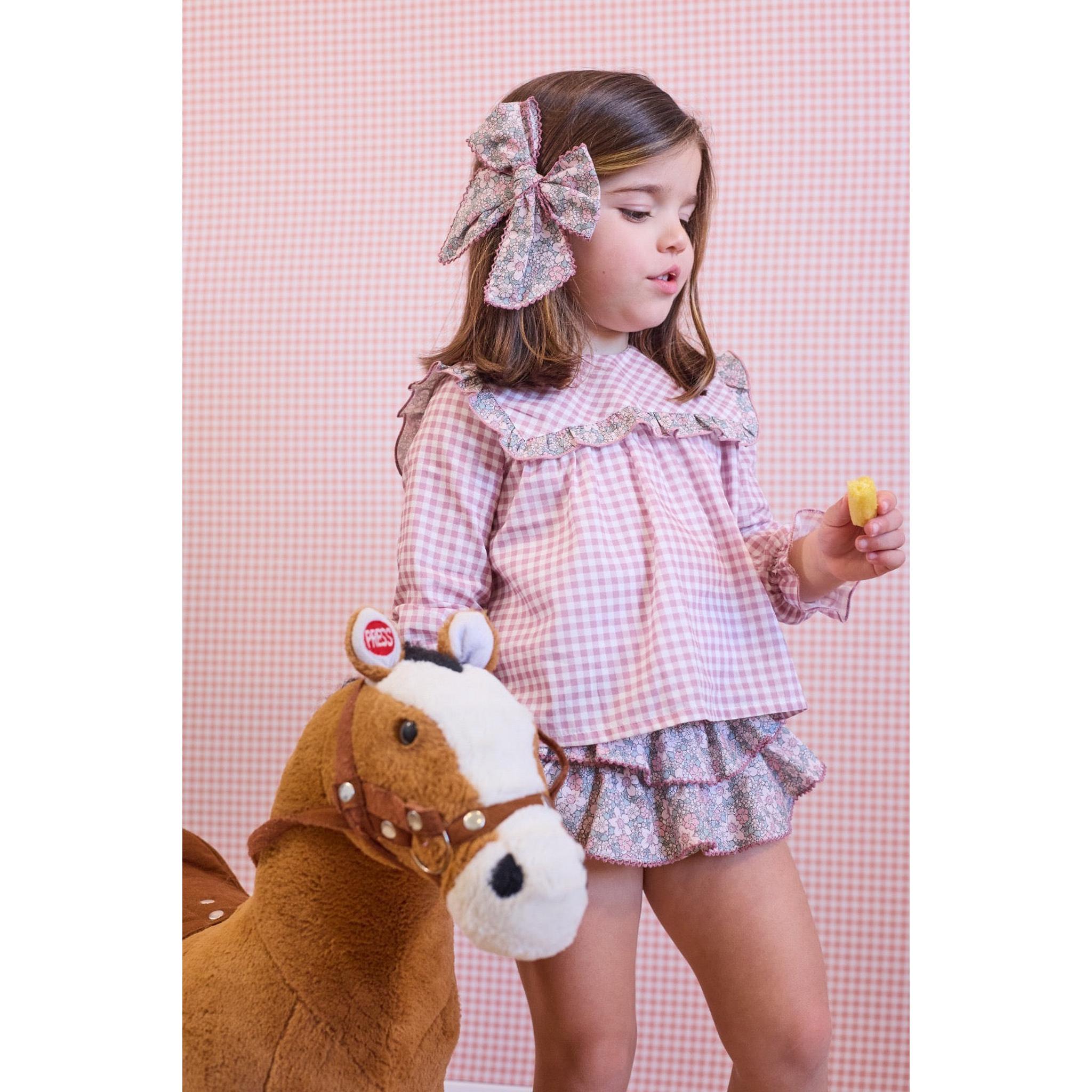 Braga Flores Camisa Vichy