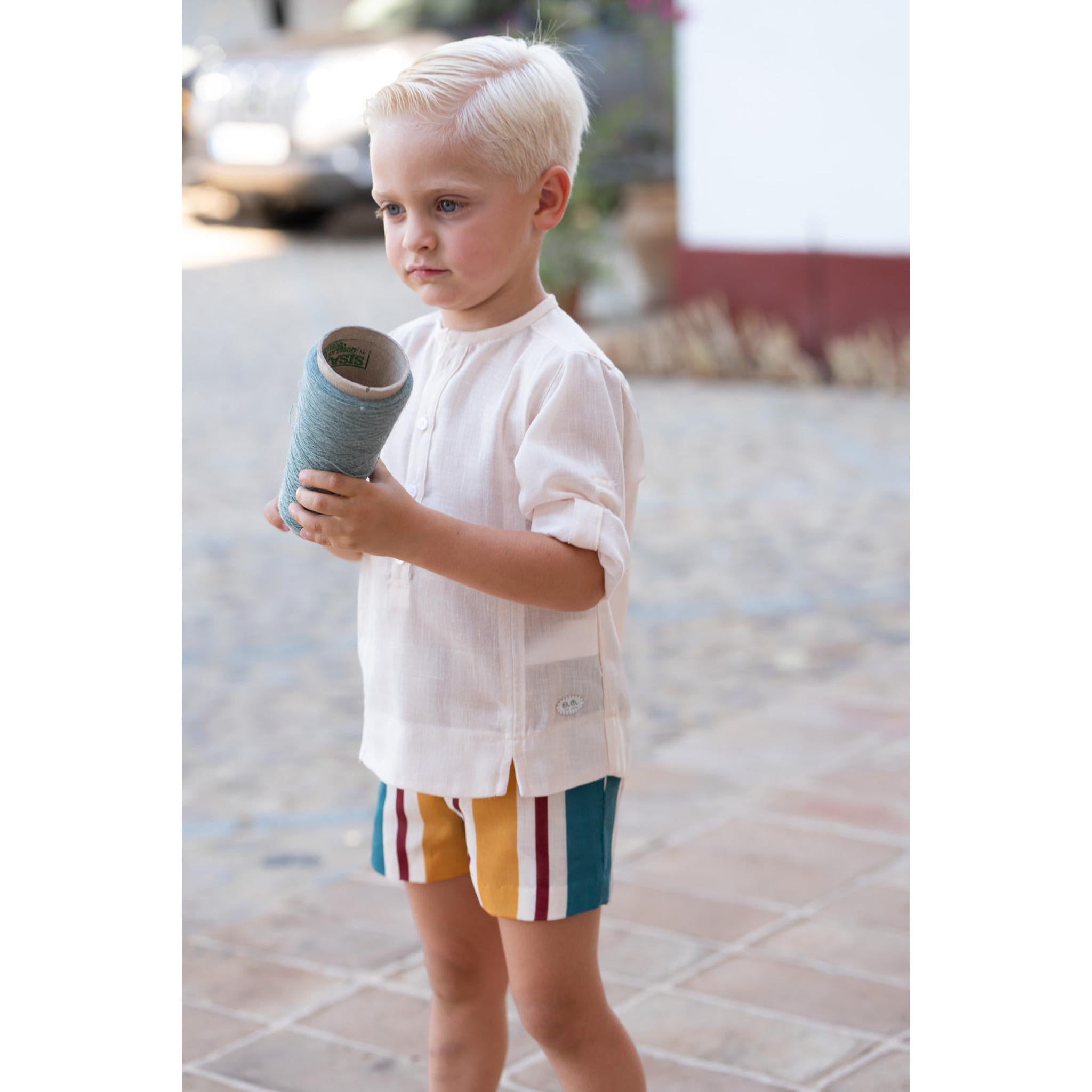Conjunto Rayas Tricolor