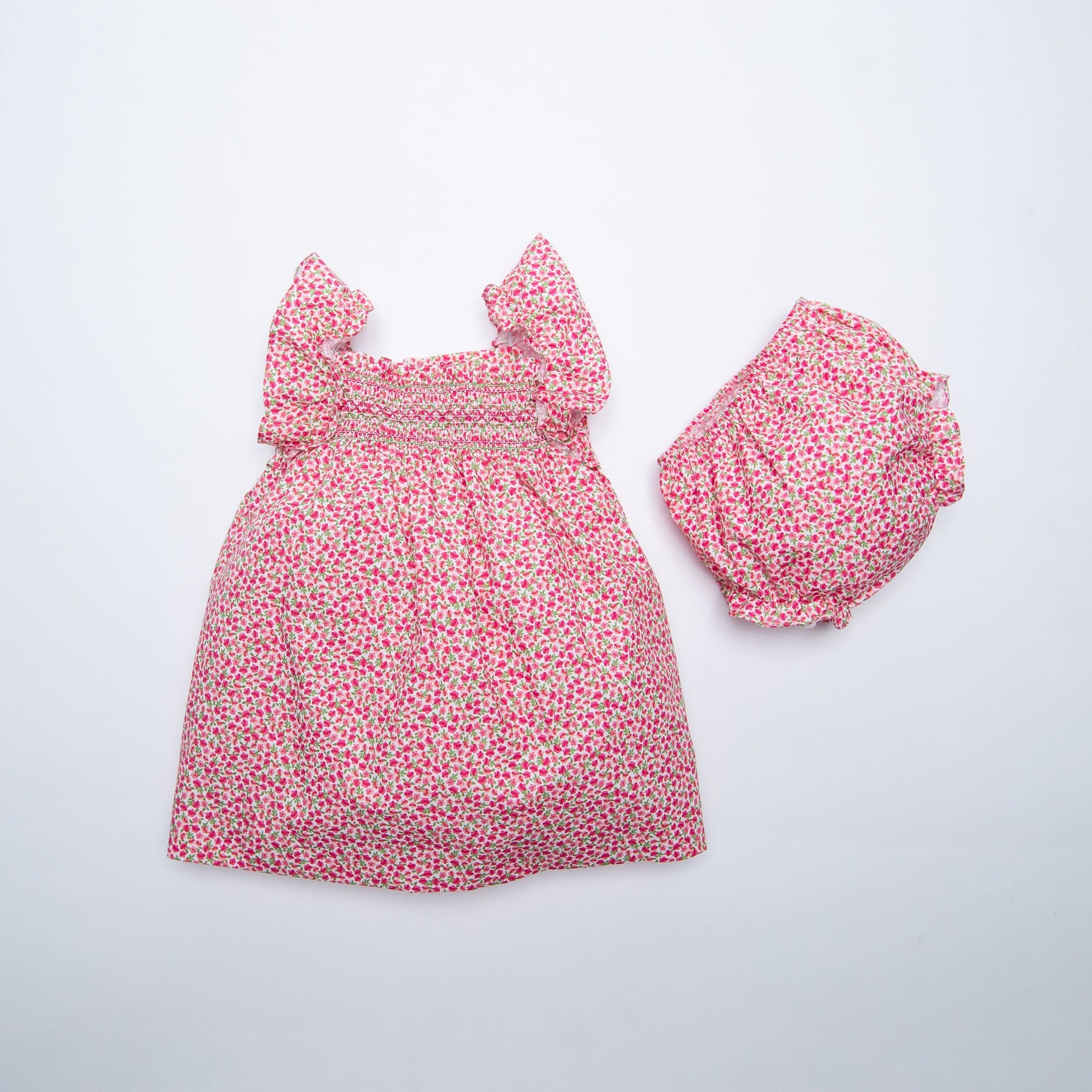 Mini Flor Smocked Bloomer Jesusito
