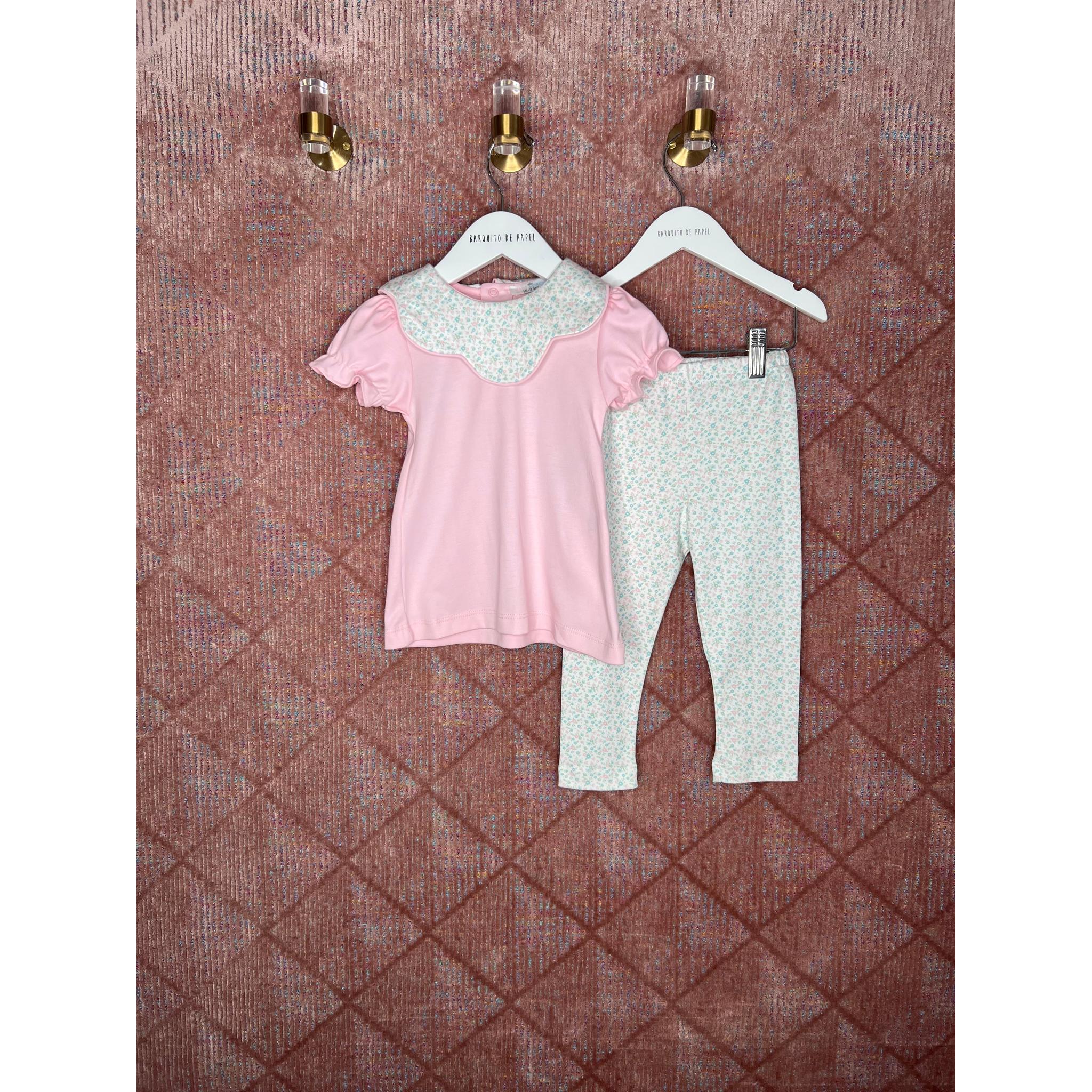 Nicolle Scallop Legging Set