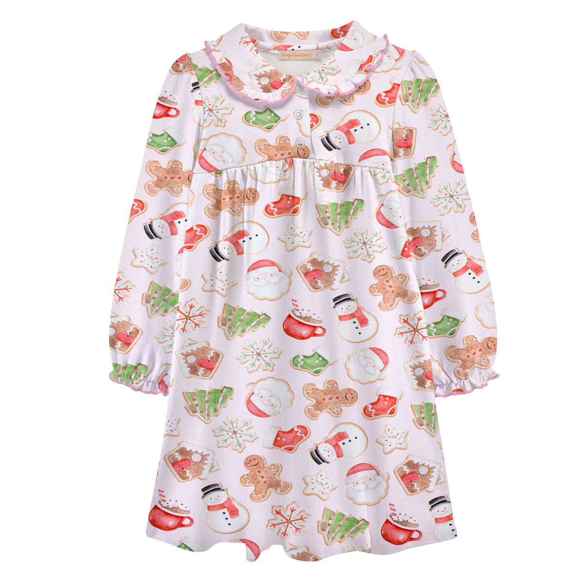 Pre Order - Santa Treats Pima Nightgown