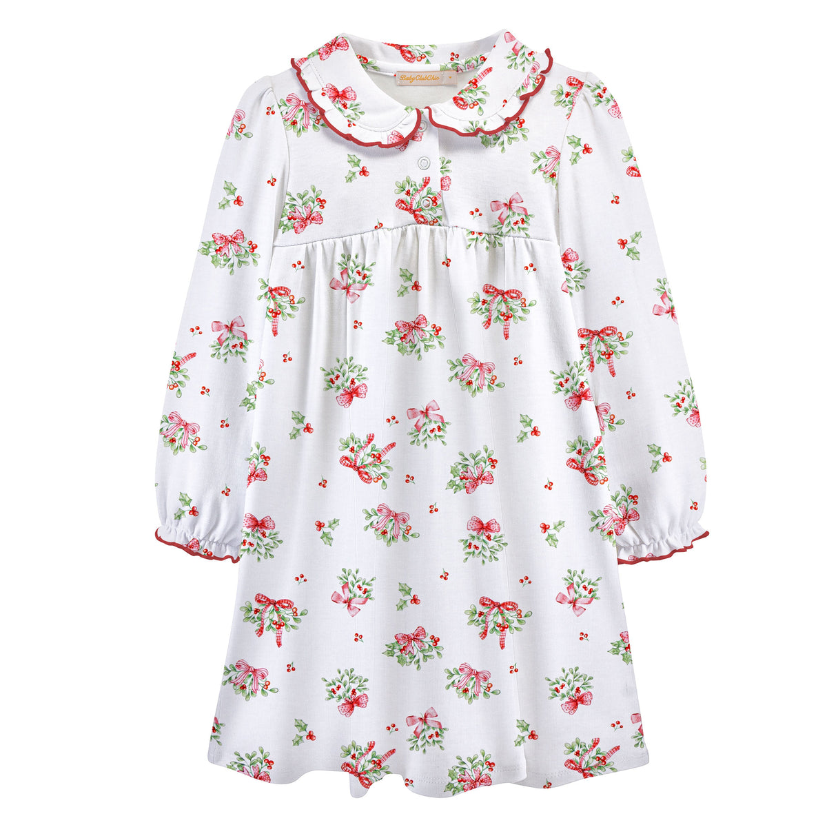 Pre Order - Mistletoe Kisses Pima Nightgown