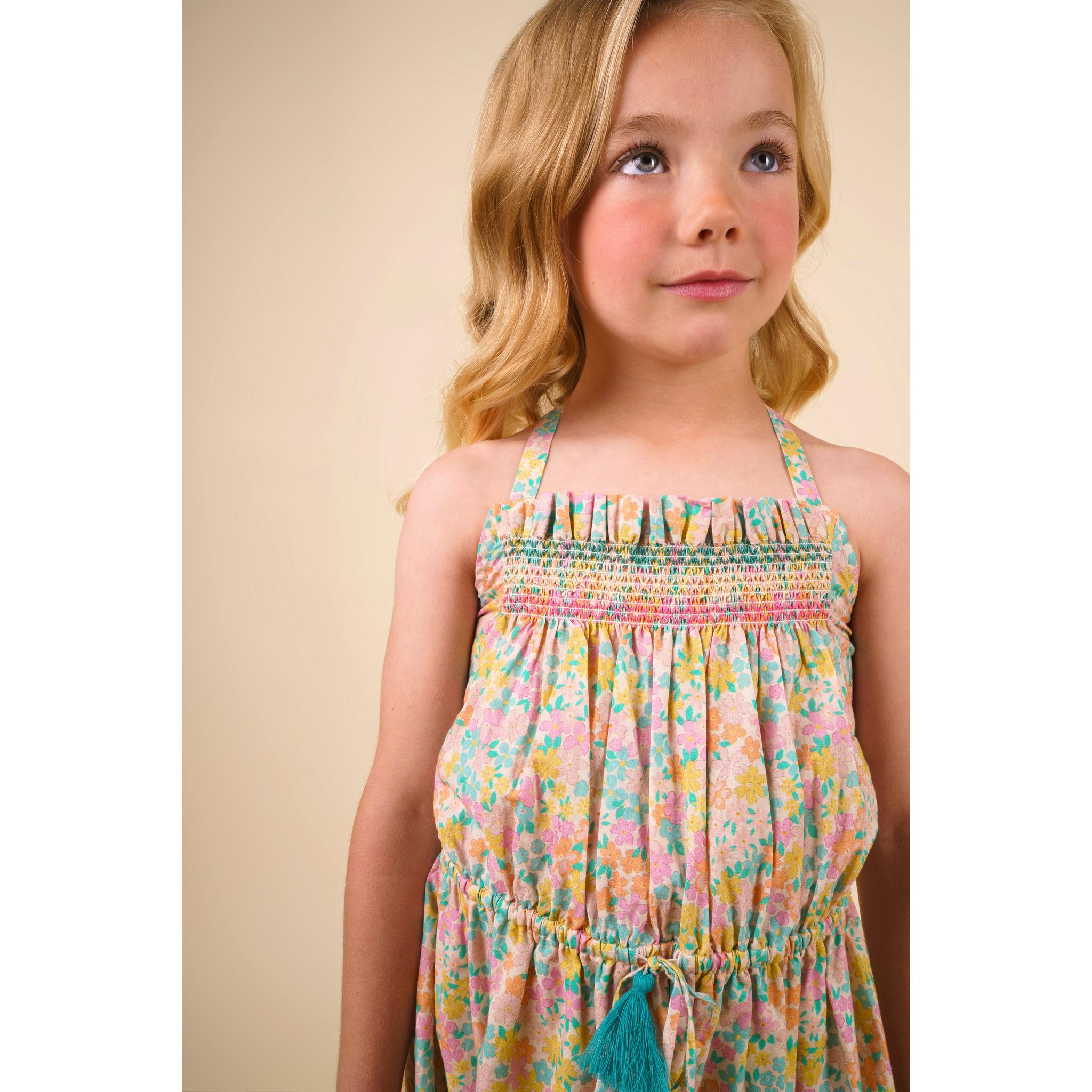 Alisson Dress - EMMA FLORAL MINT PRINT