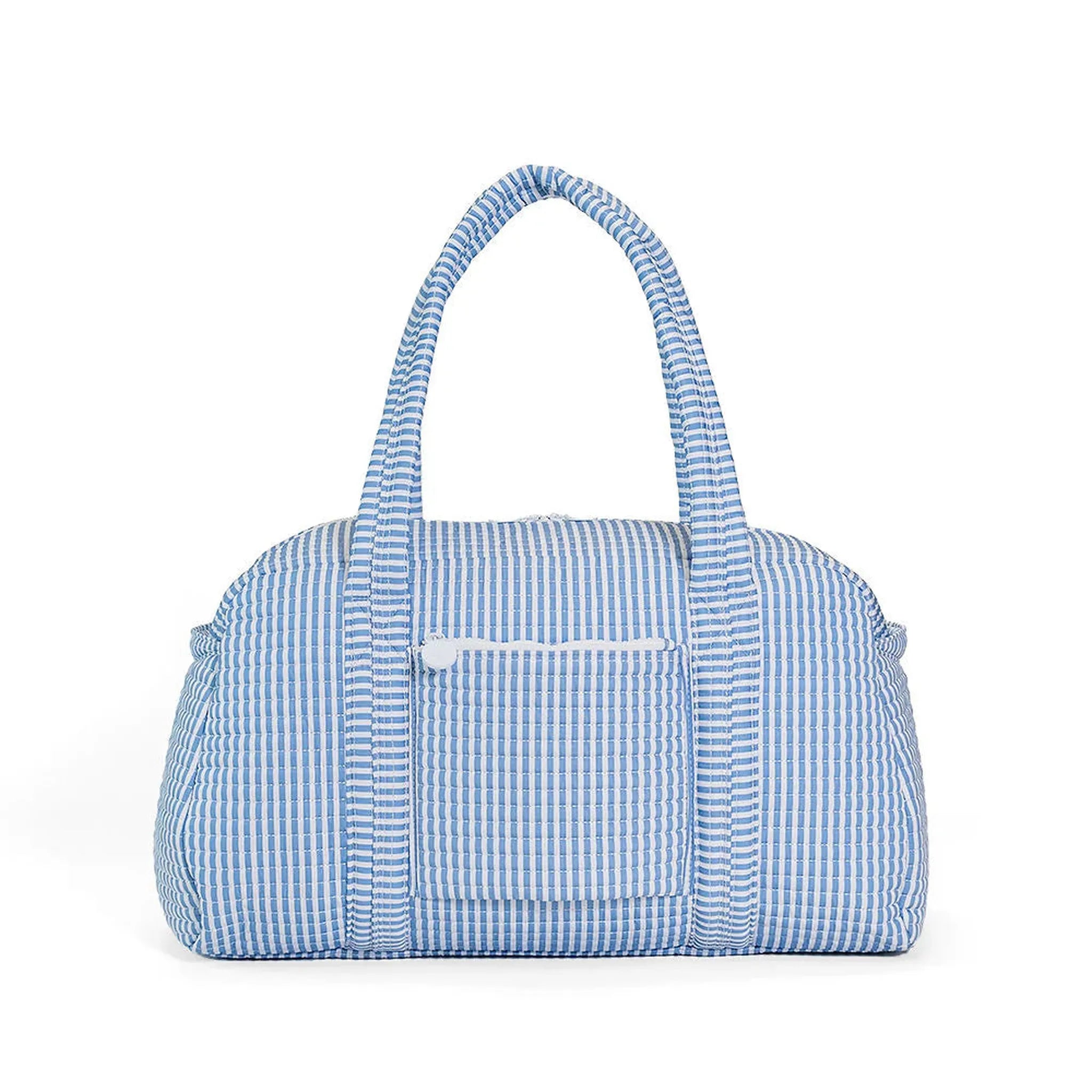 Quilted Grande Duffle - Pimlico Stripe Chambray