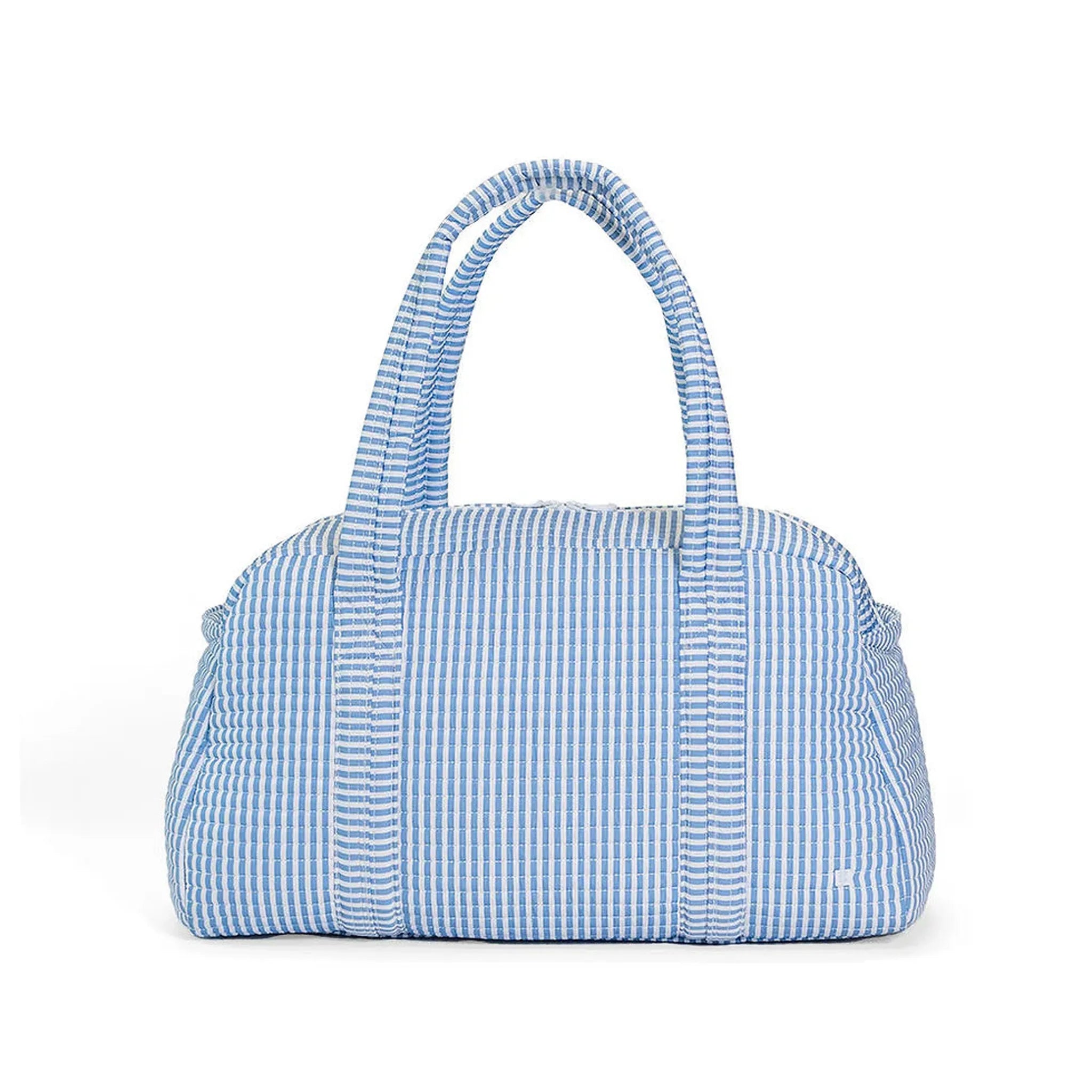 Quilted Grande Duffle - Pimlico Stripe Chambray