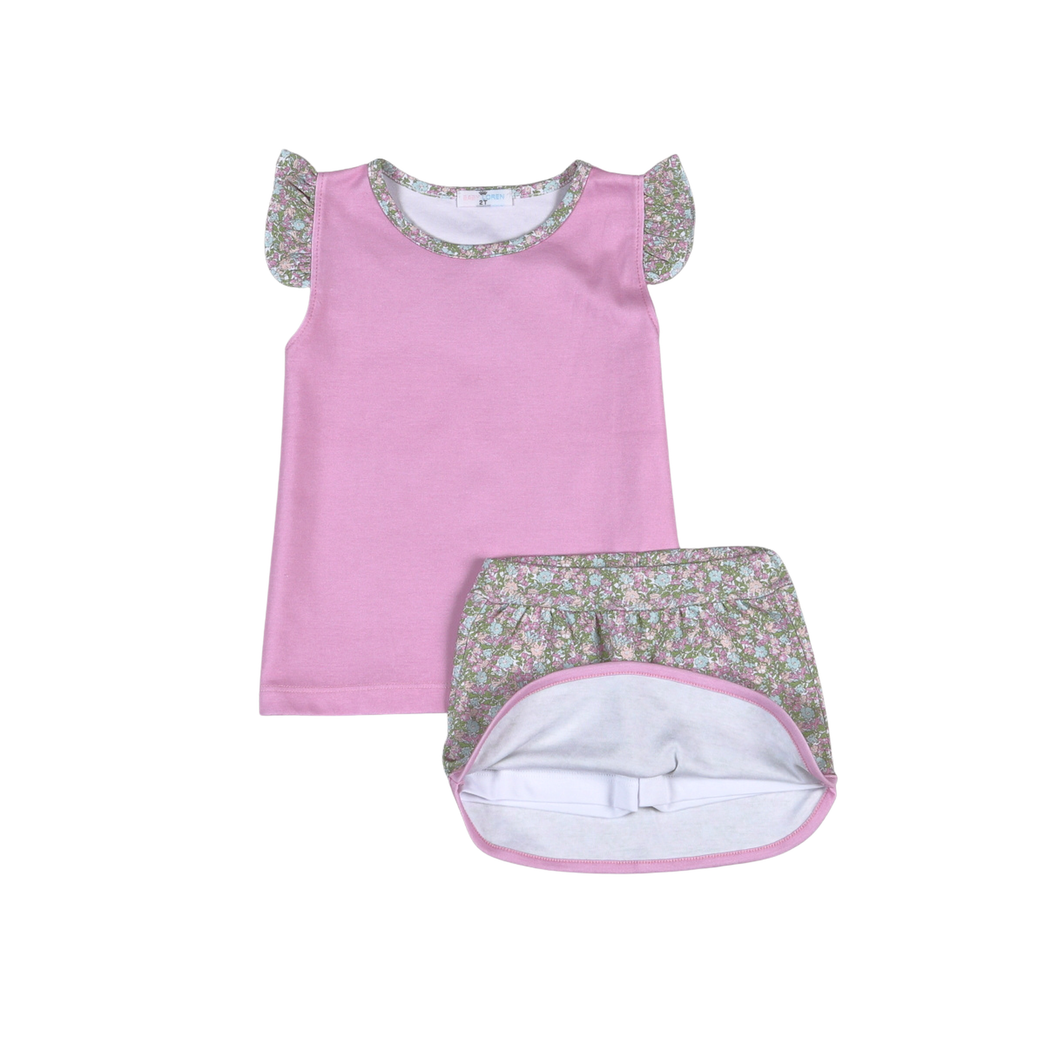 Eve Floral Skort Set