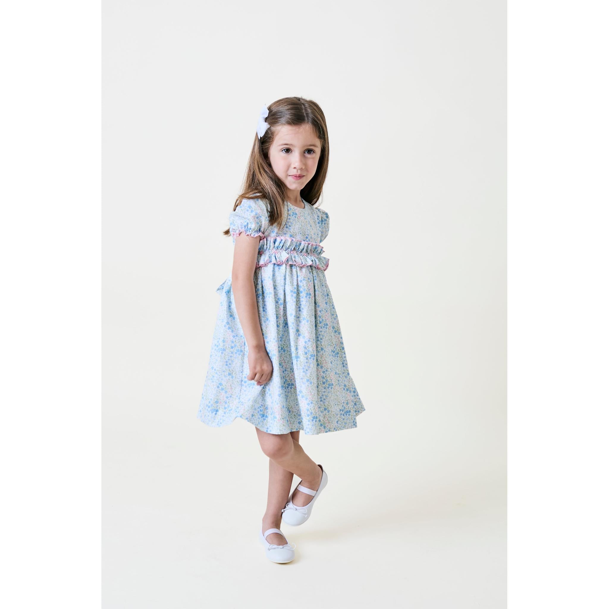 Bluebell Hand Smocked Dress