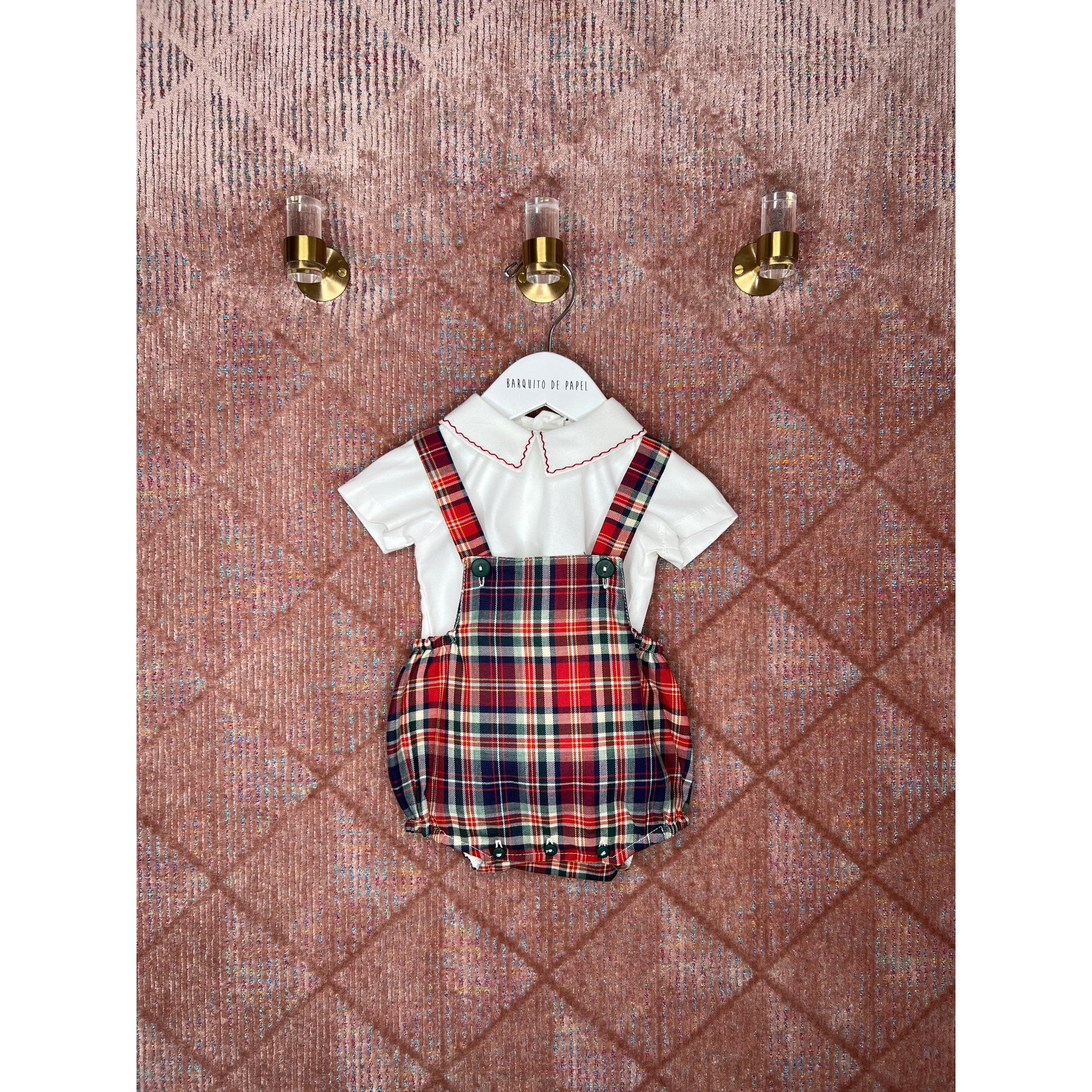 Tartina Dungaree Set