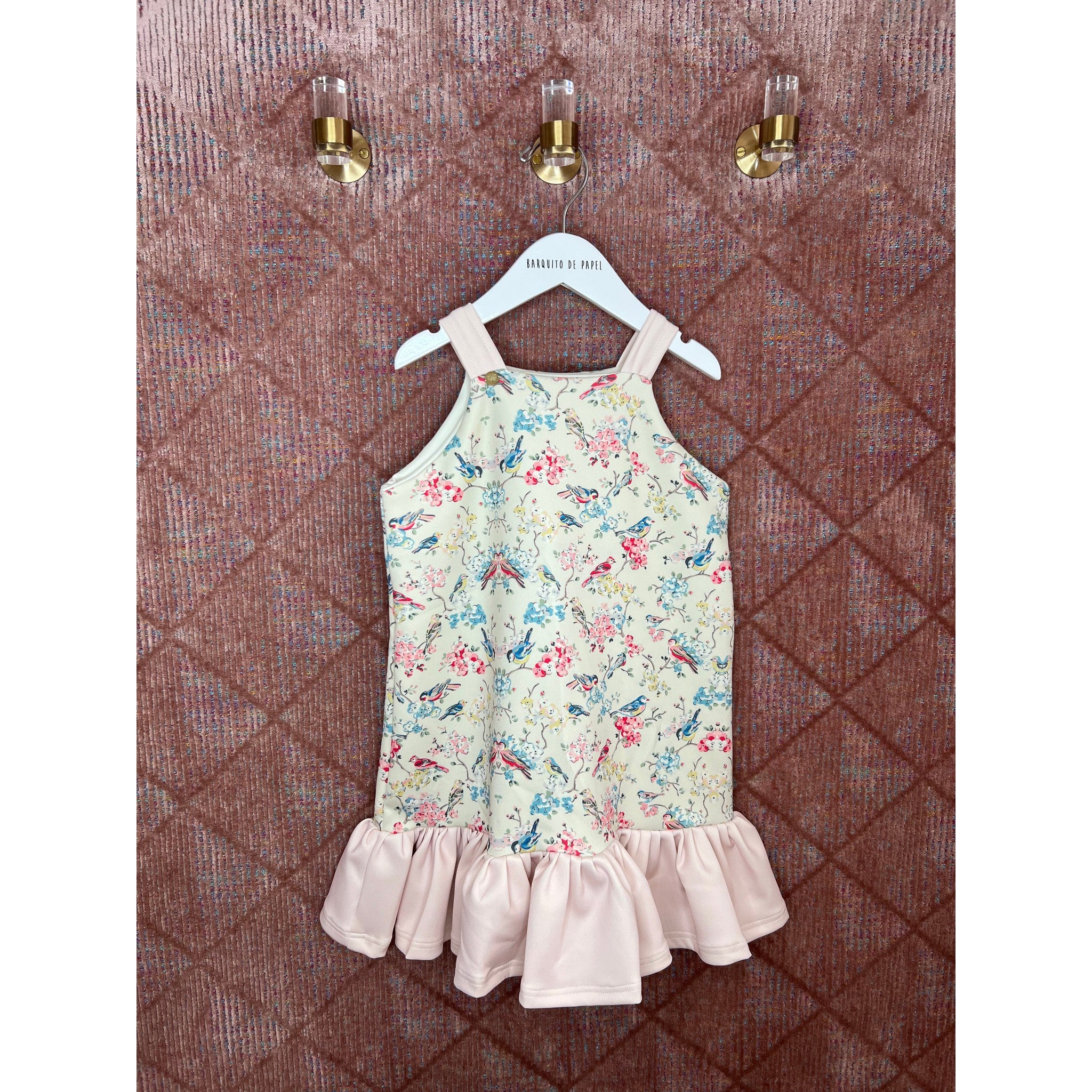 Oreana Dress - Birds
