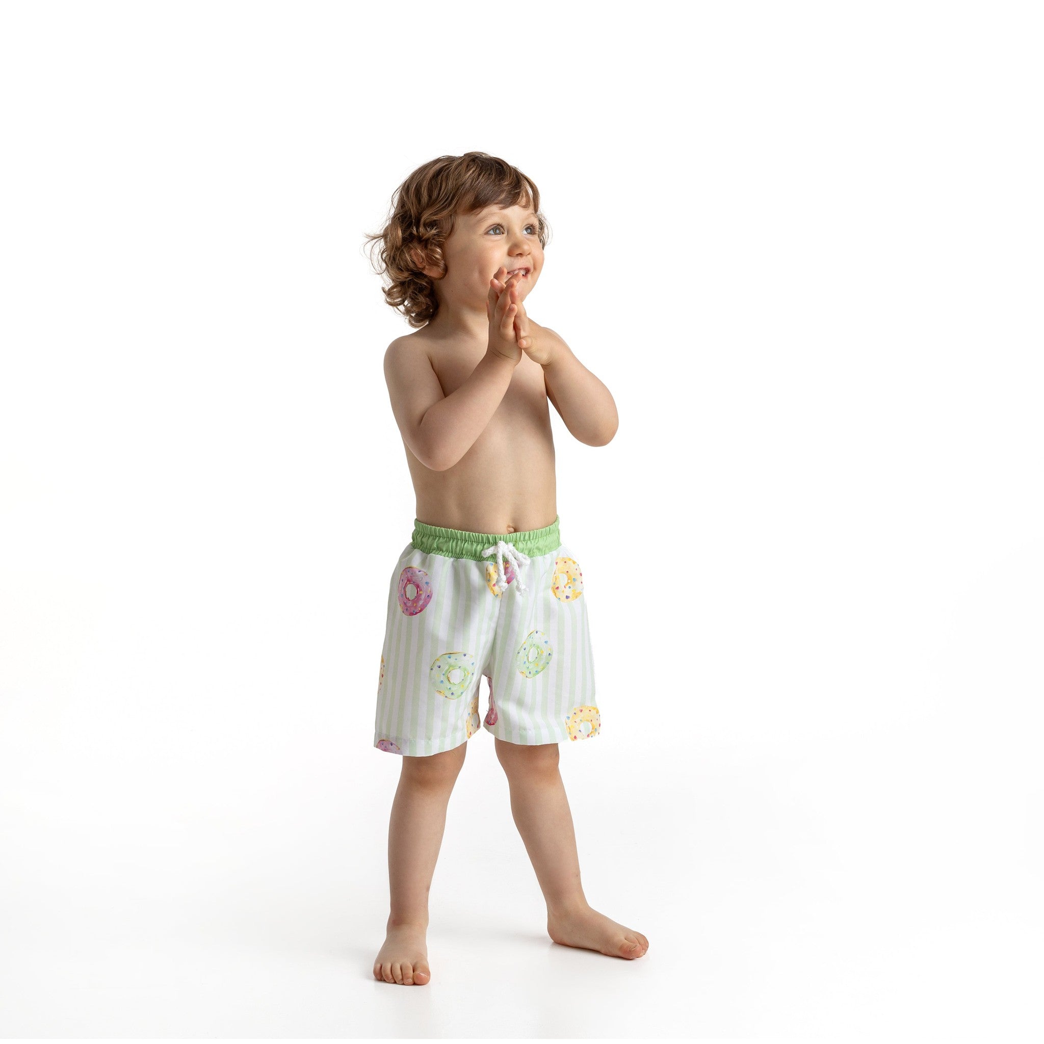 Donut Boys Swim + Tshirt Set