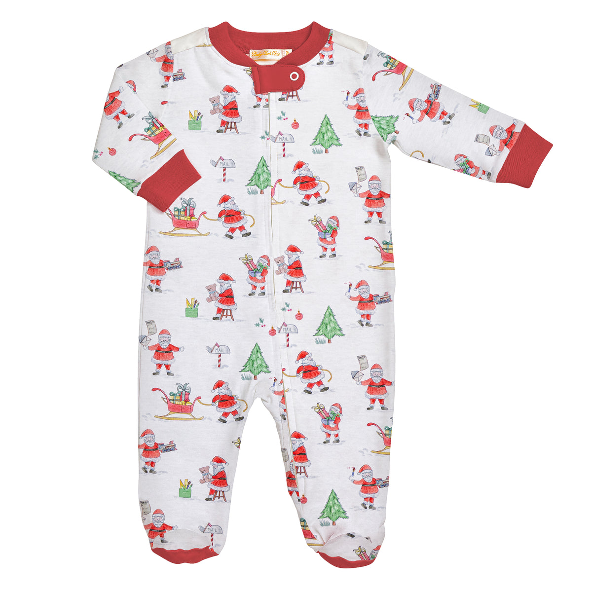 Pre order - Santa's Workshop Pima Footie