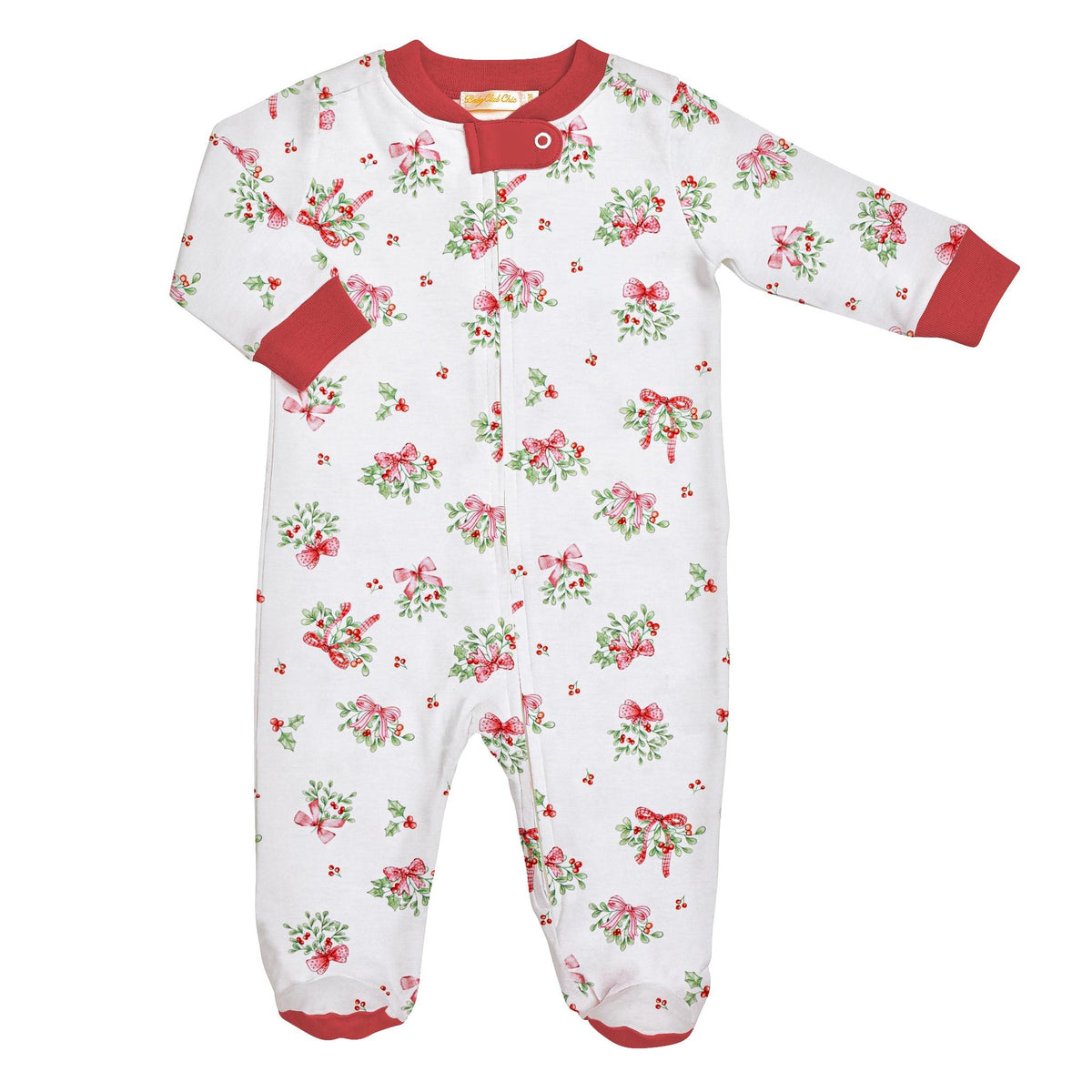 Pre order - Mistletoe Kisses Footie